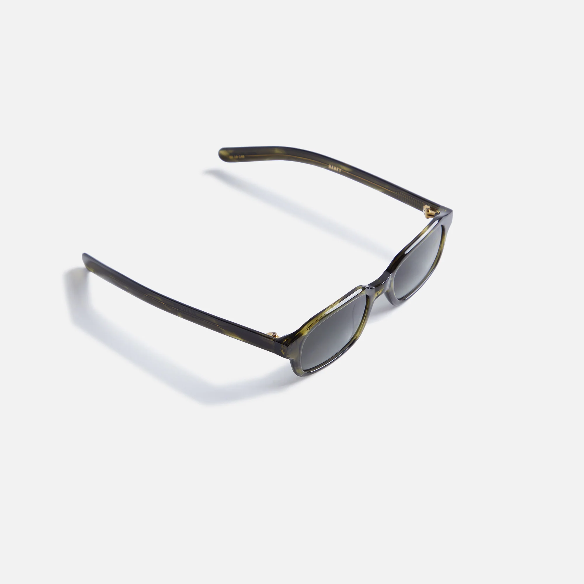 Flatlist Hanky Sunglasses - Olive Horn / Olive Gradient Lens - Image 2