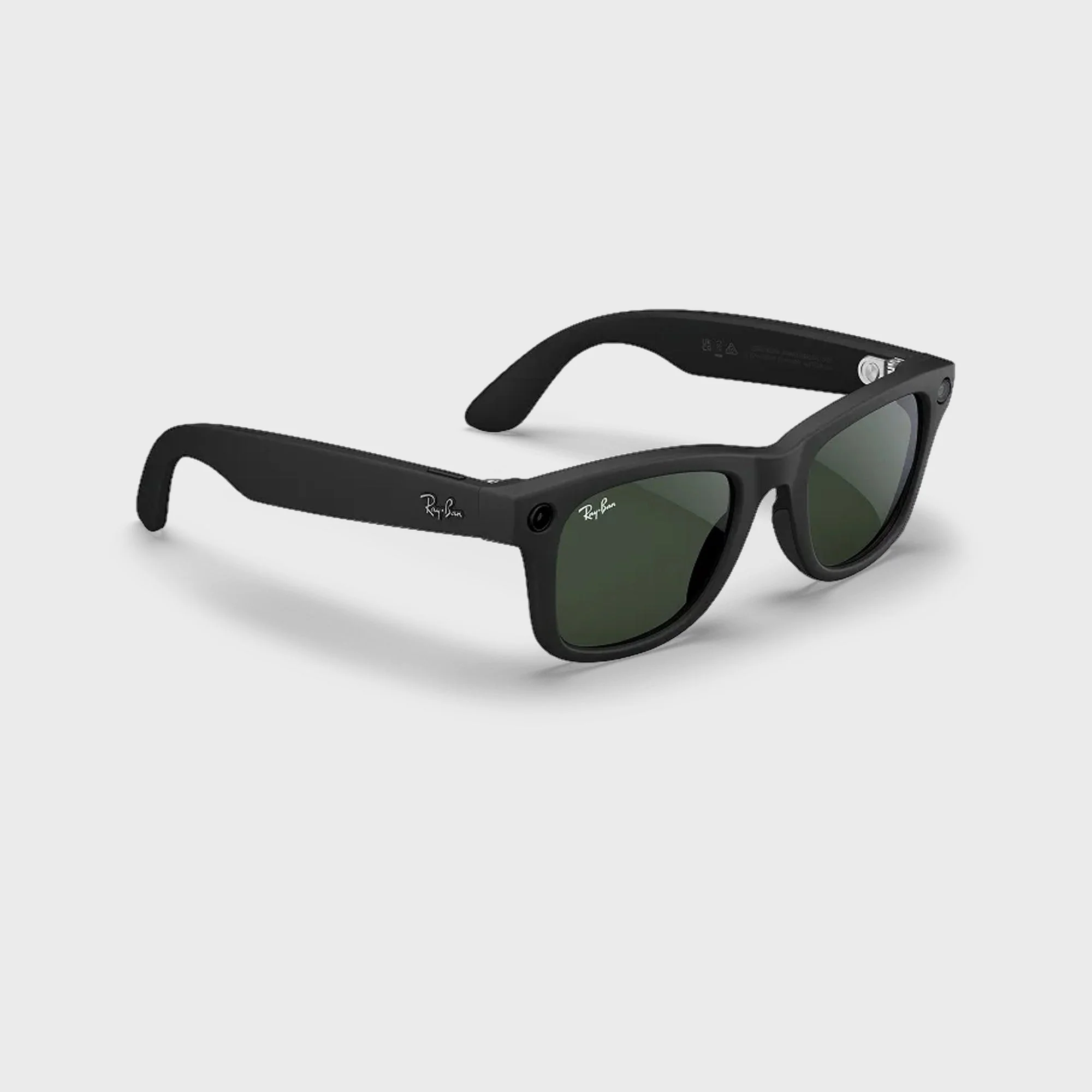 Ray Ban Meta Wayfarer - Matte Black / Transitions Graphite - Image 3