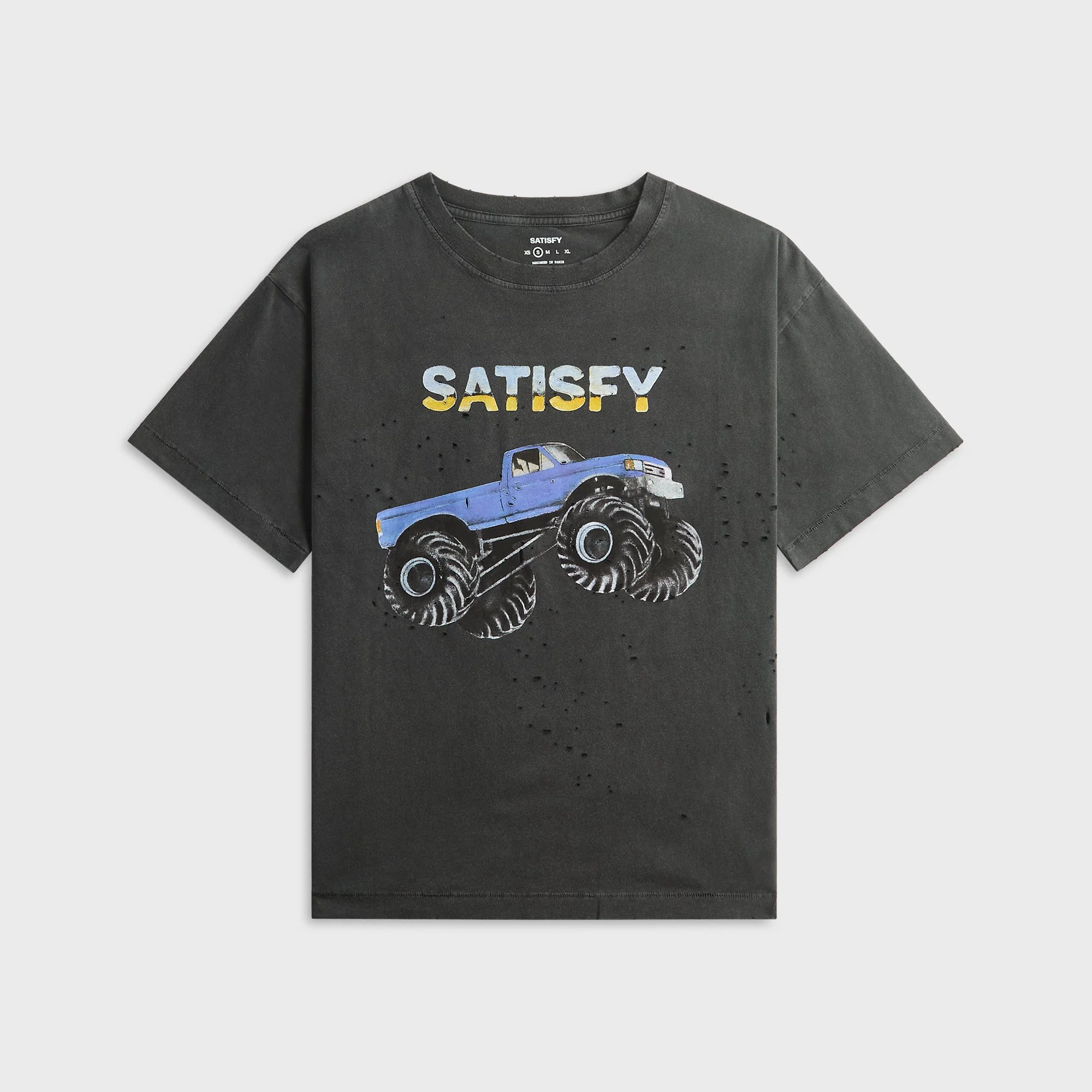 Satisfy MothTech™ Tee - Aged Black