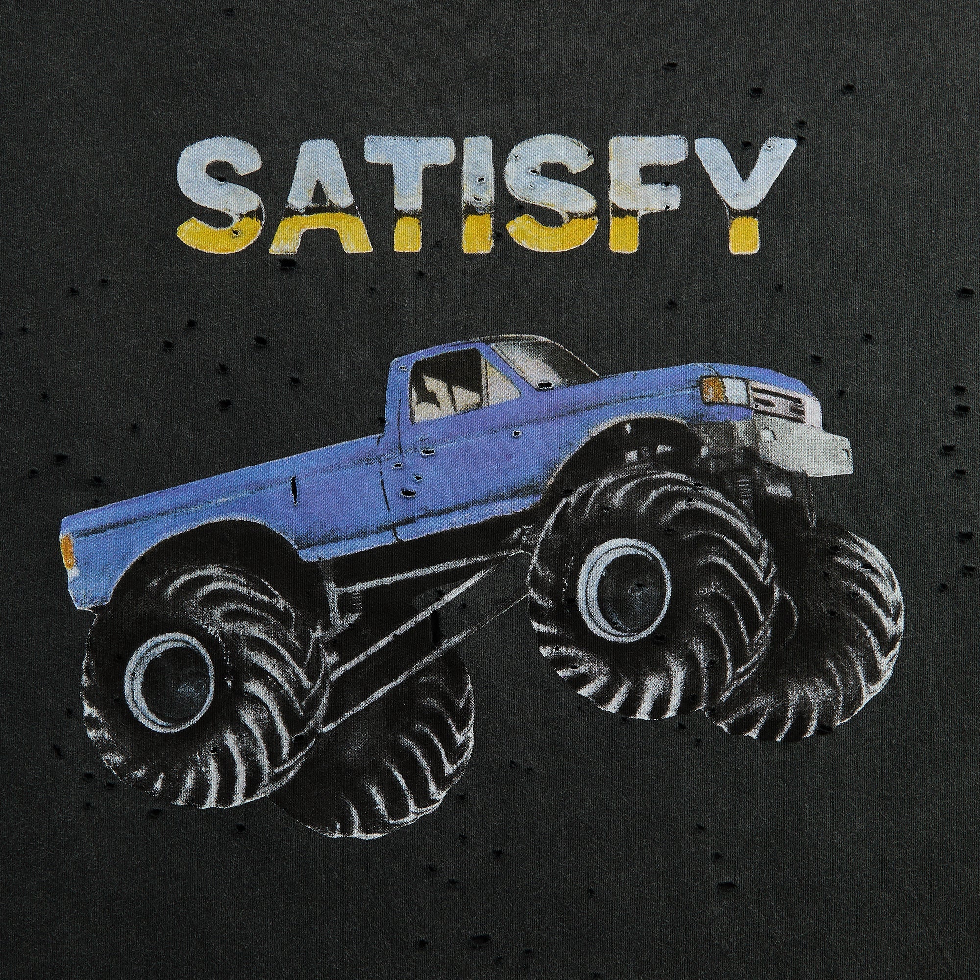 Satisfy MothTech™ Tee - Aged Black - Image 3