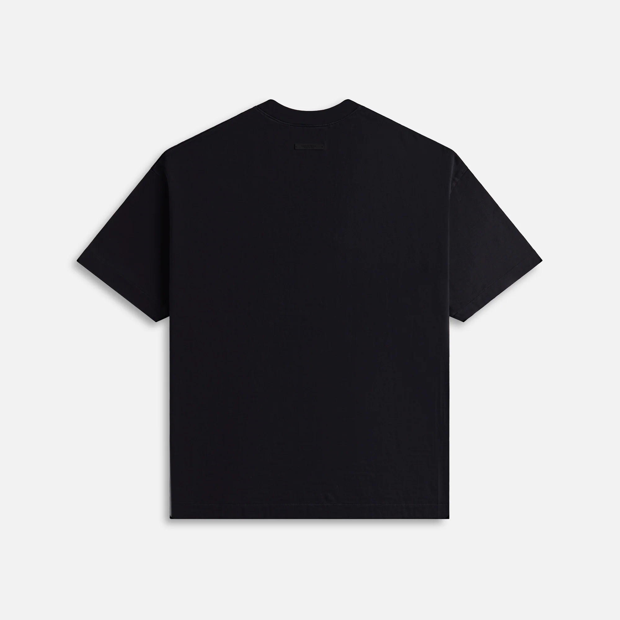 Essentials Heavy Crewneck Tee - Black - Image 2