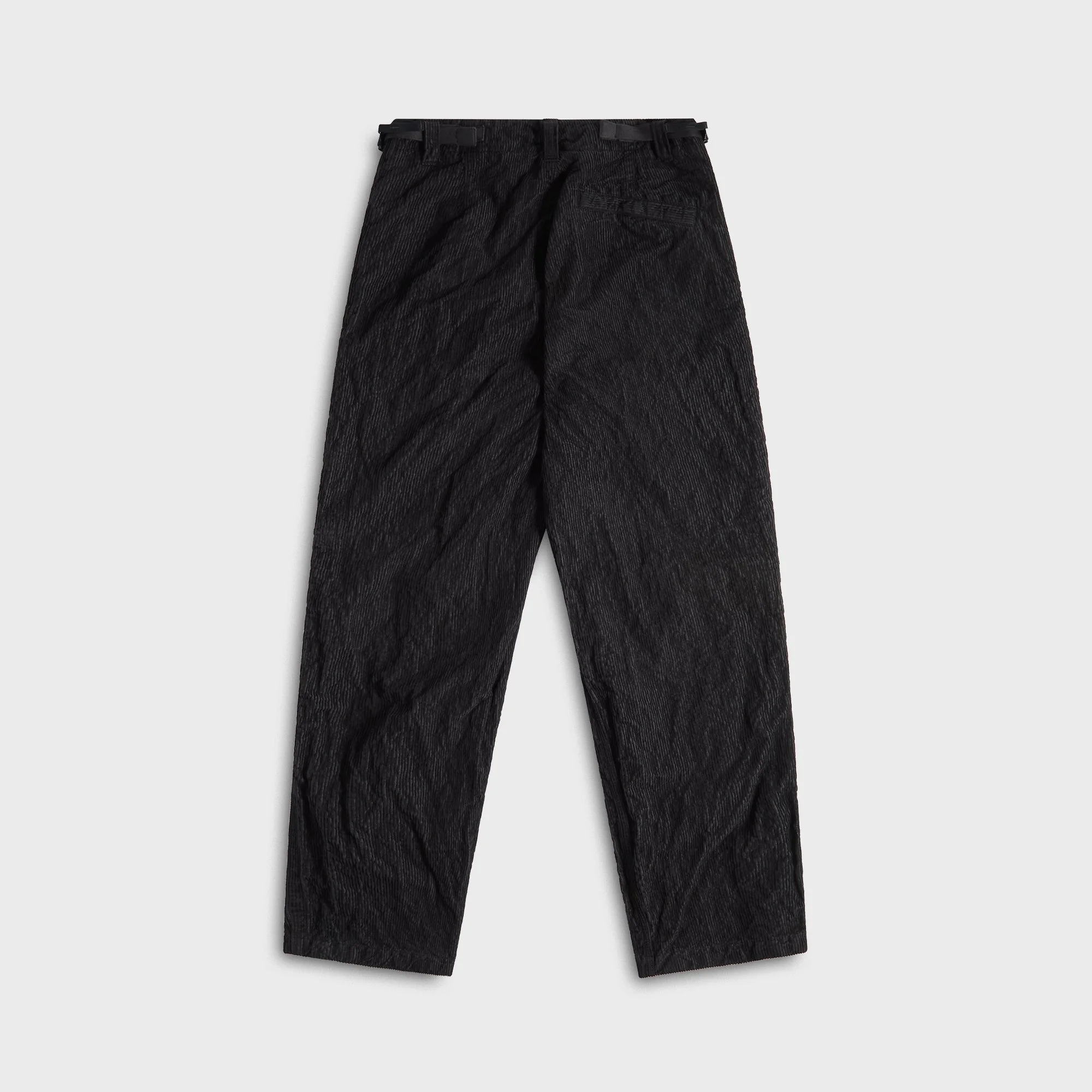 Stone Island Wrinkled Corduroy Trousers - Black - Image 2