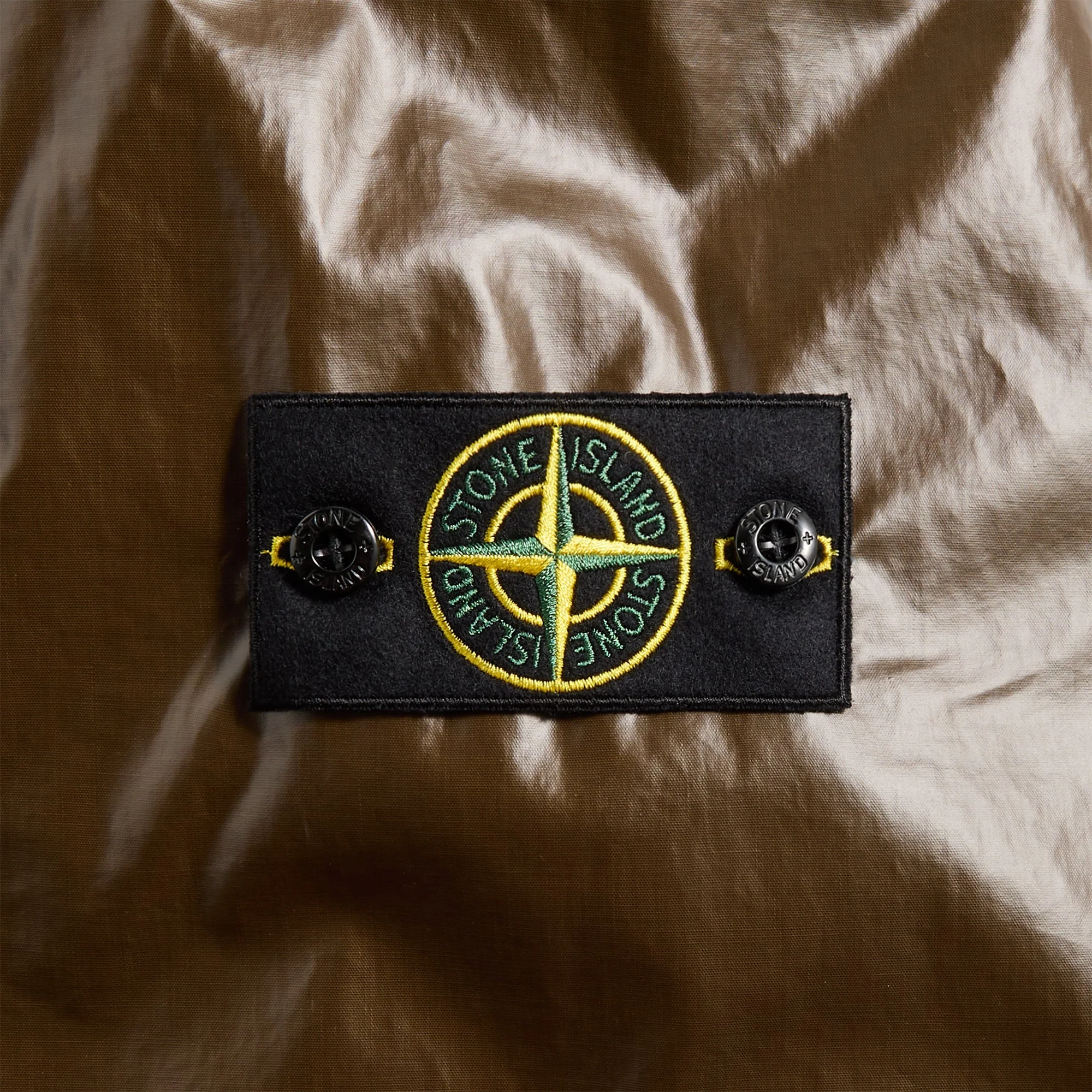 Stone Island Mussola Gommata-Tc Garment Dyed Jacket - Antique Rose - Image 3