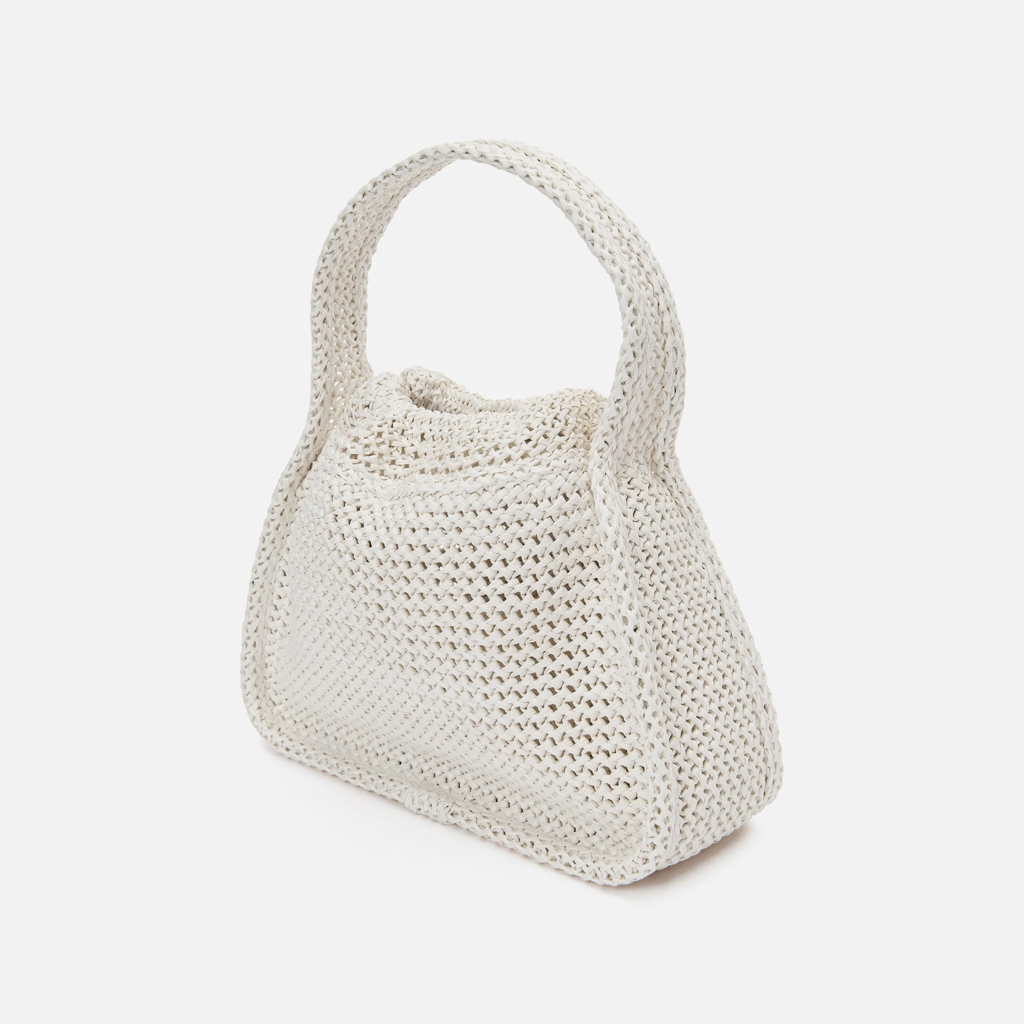 Alexander Wang Ryan Small Raffia Bag - Off-White - Image 2