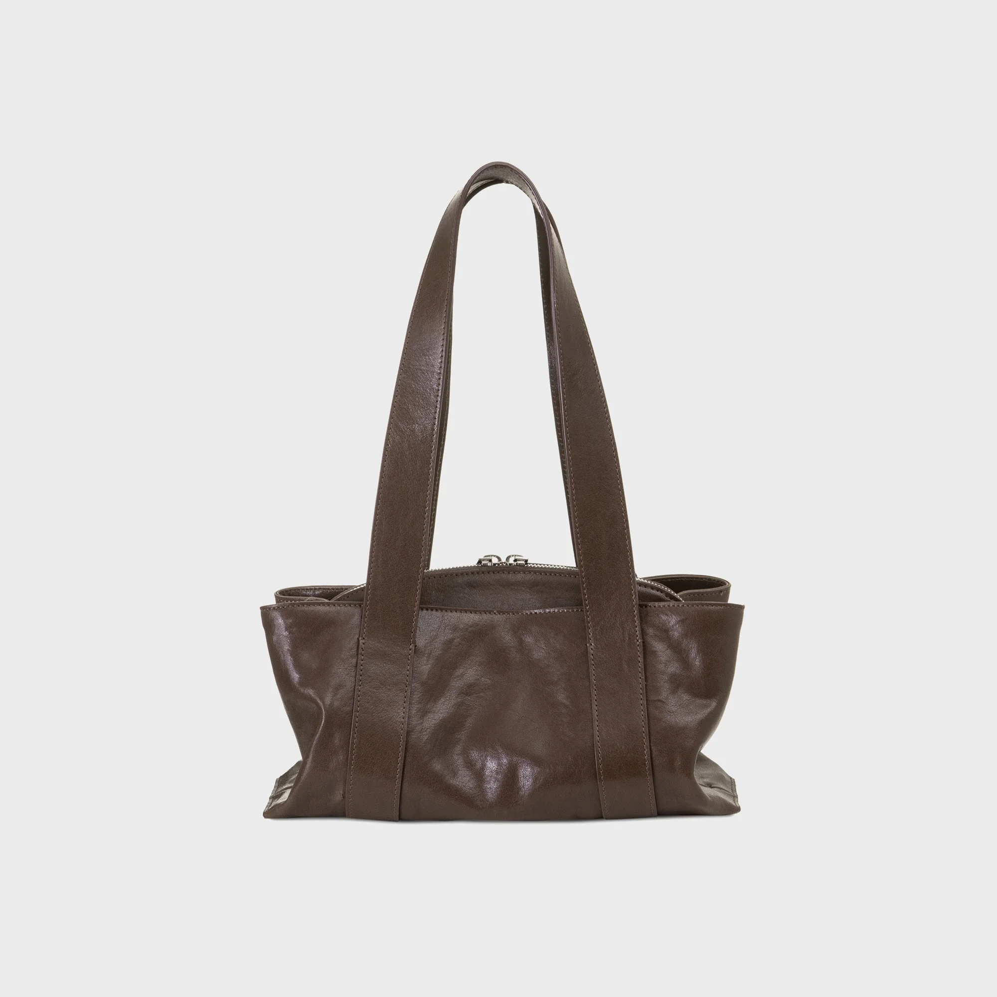 Osoi Shell Duffel Mini Bag - Polish Wood - Image 3