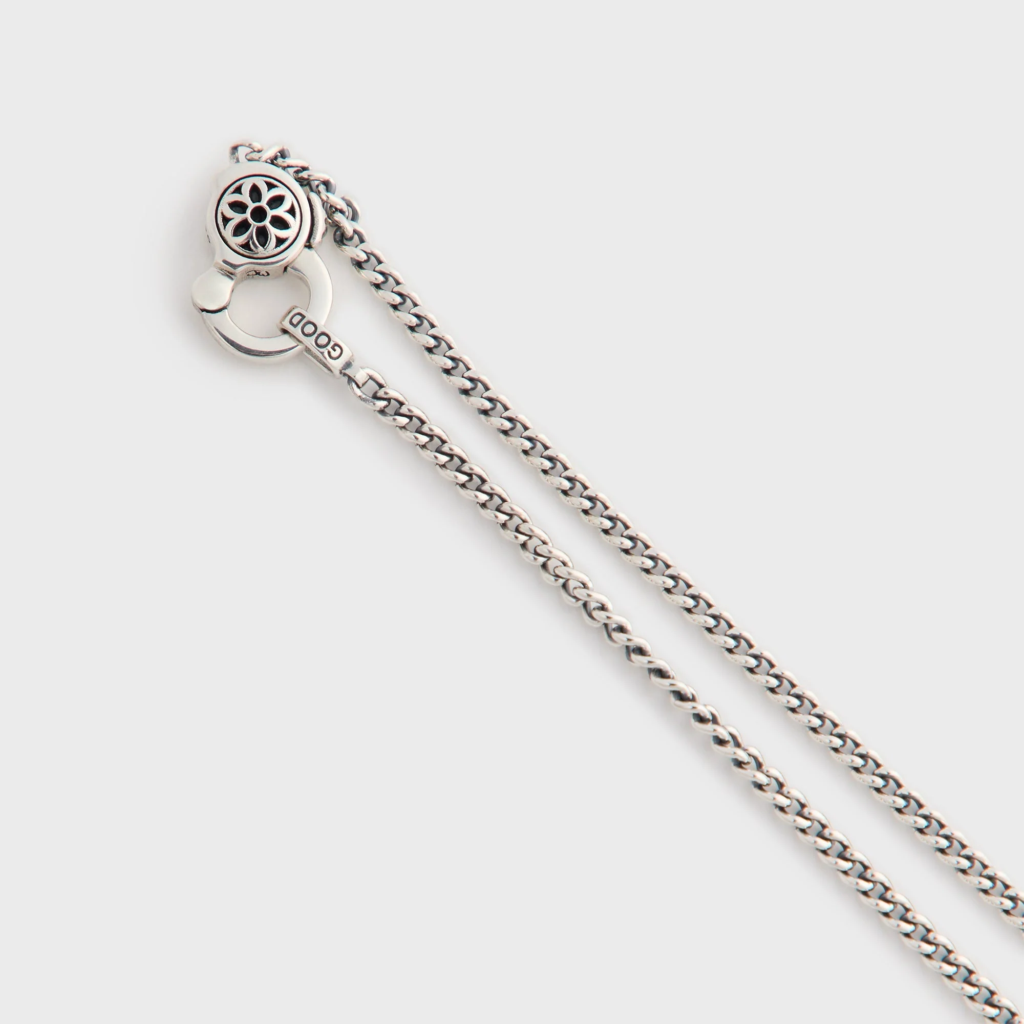 GOOD ART HLYWD Curb Chain Necklace - Silver - Image 2