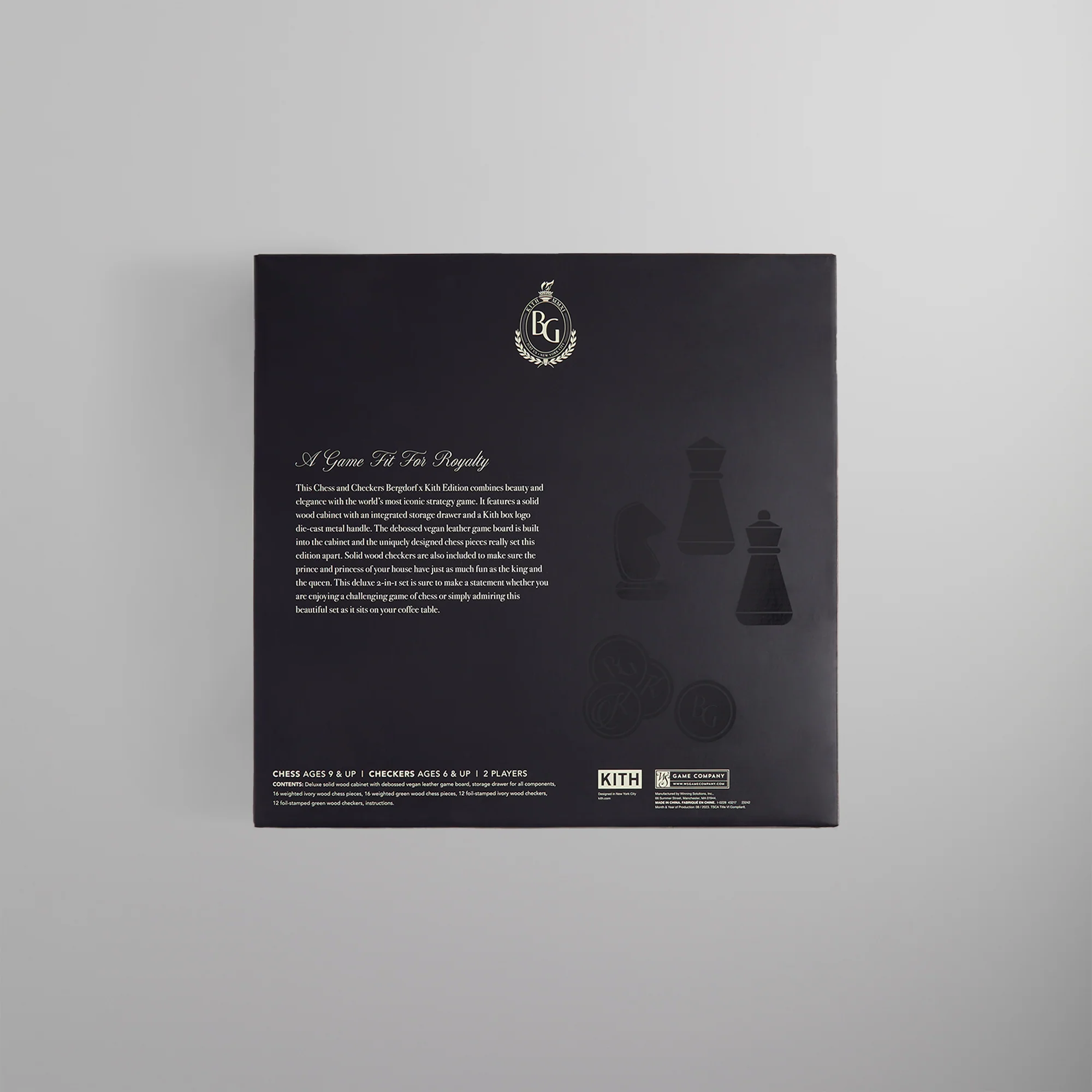 Kith for Bergdorf Goodman Chess & Checkers Set - Image 15