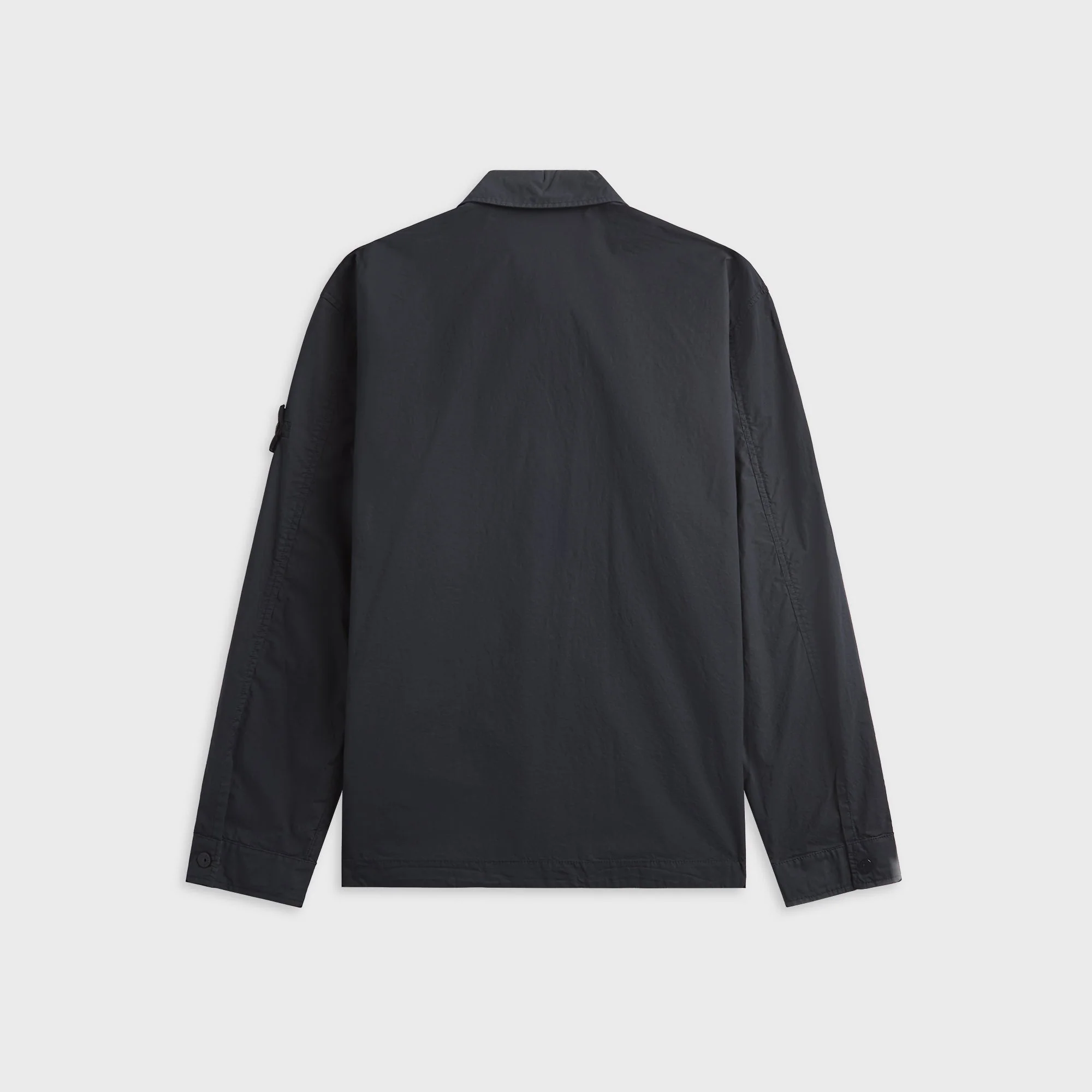 Stone Island Stretch Cotton Overshirt - Navy Blue - Image 2