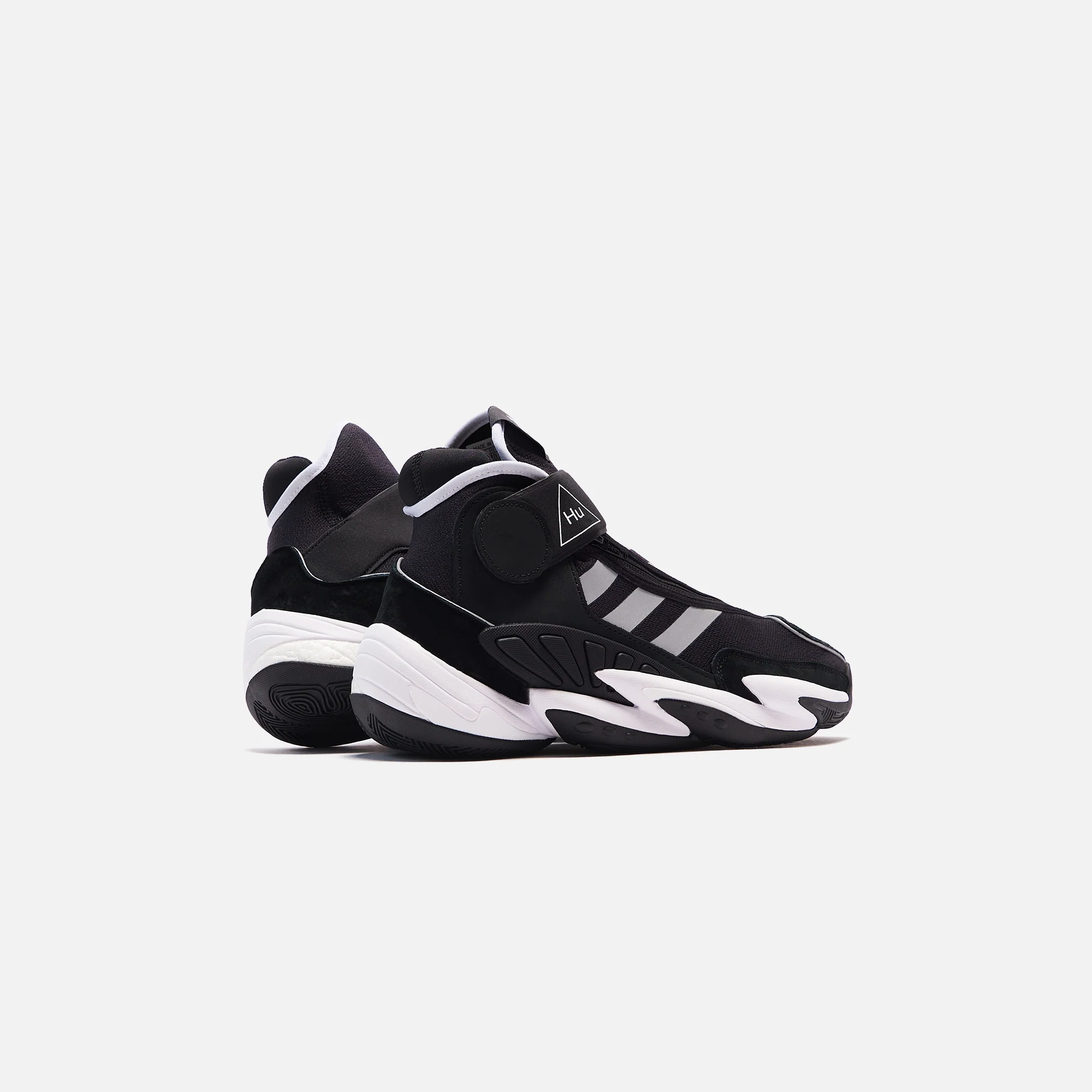 adidas x Pharrell Williams 0 to 60 BOS - Black / Silver / White - Image 2