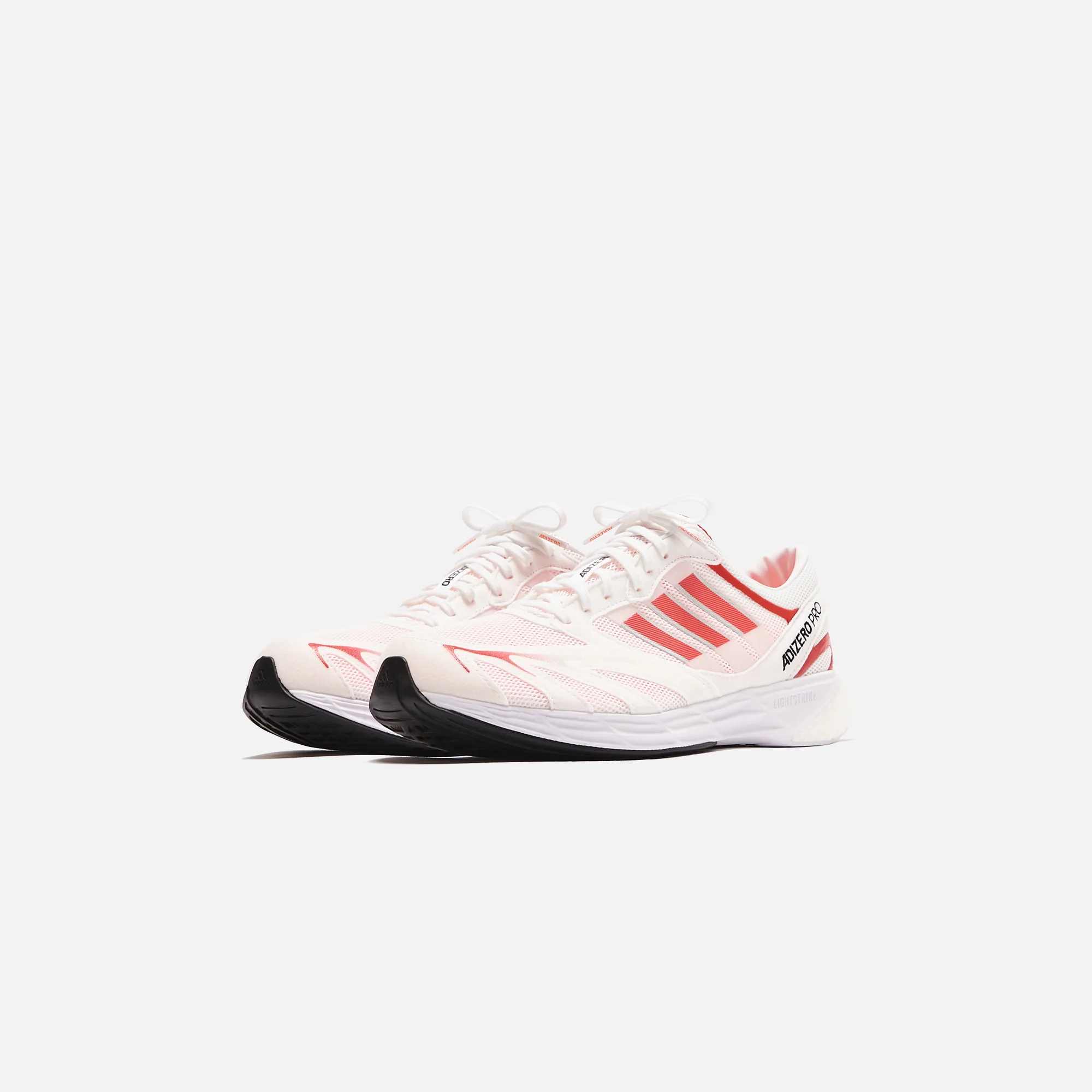adidas Adizero Pro DNA - White / Vivid Red / Solar Red - Image 2