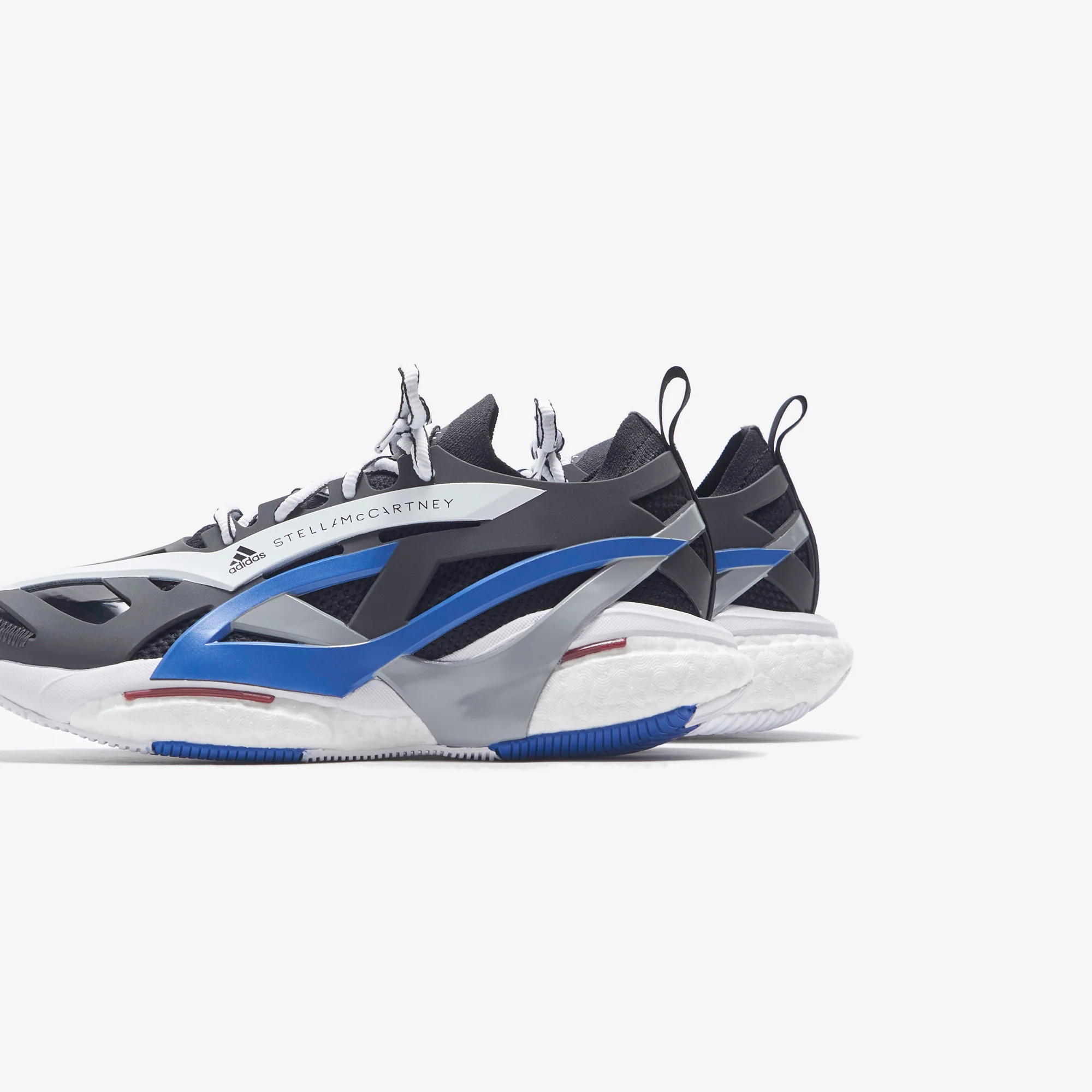 adidas by Stella McCartney Solarglide - Core Black / Power Blue / Cloud White - Image 5