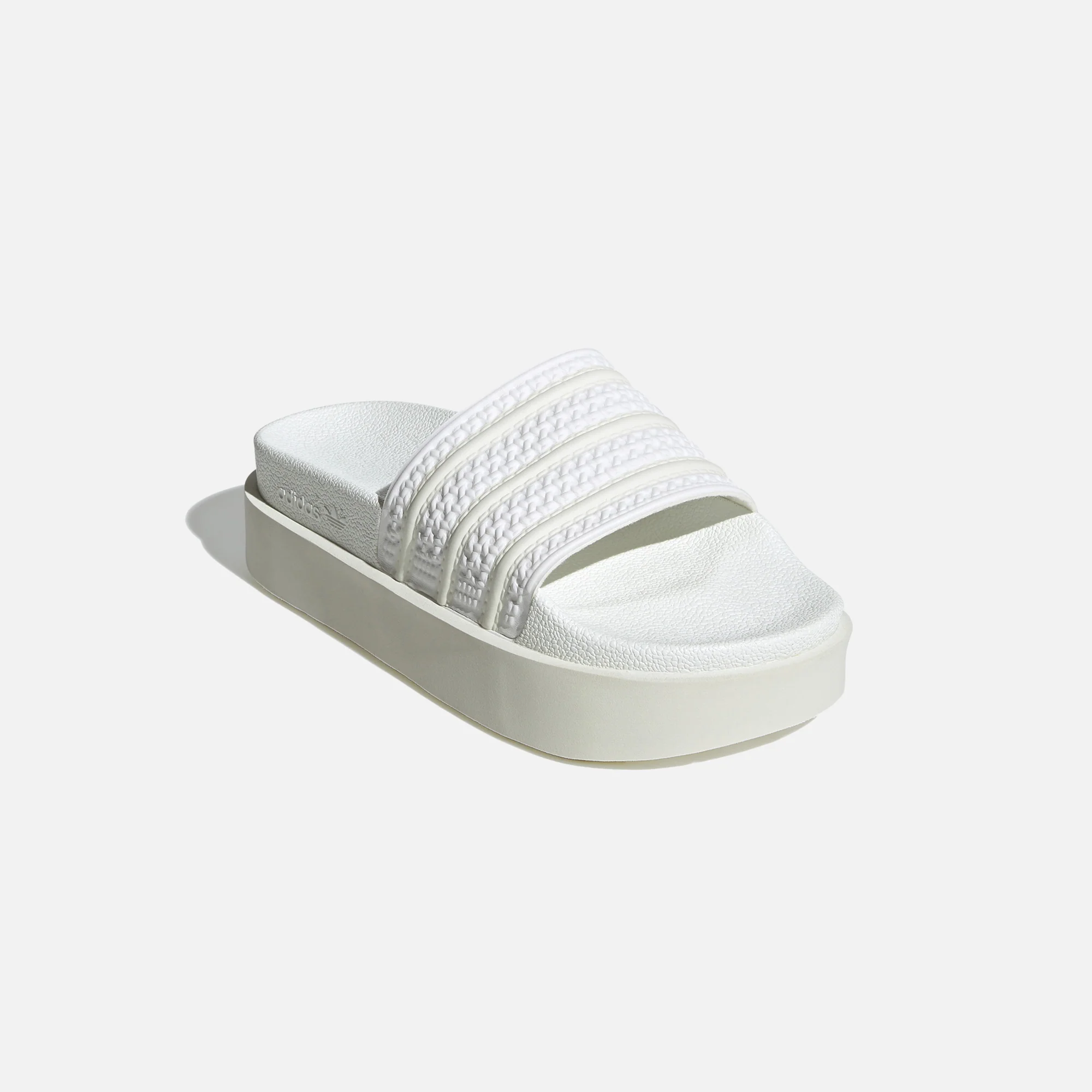 adidas Originals Adilette Bonega Slides - Footwear White / Off White - Image 3