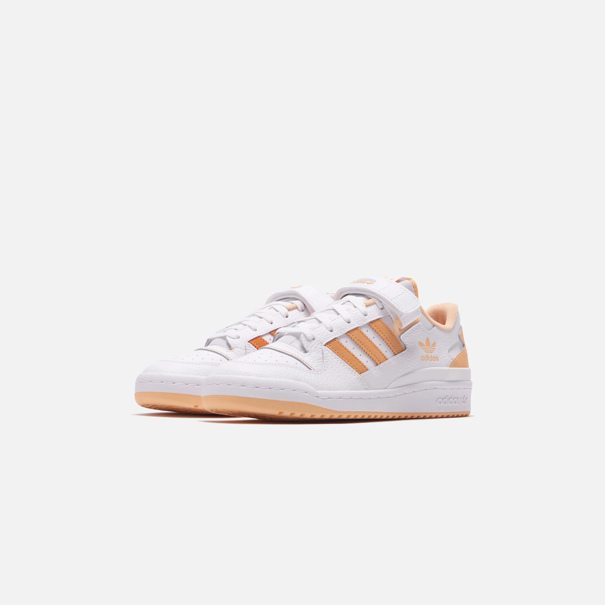 adidas Forum Low - White / Pulse Amber / Orange Rush - Image 2