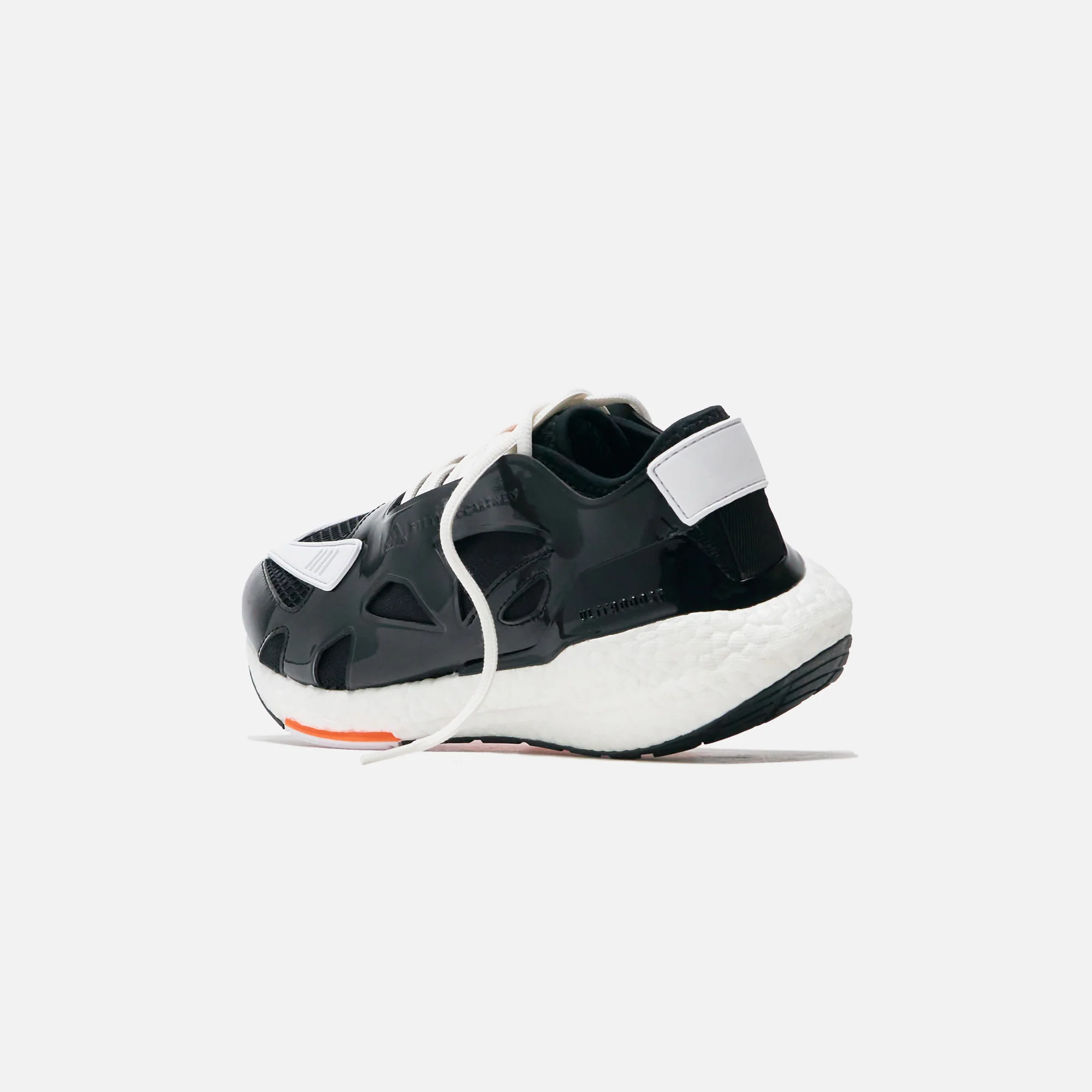 adidas by Stella McCartney UltraBoost 22 - Core Black / Cloud White / Signal Orange - Image 4