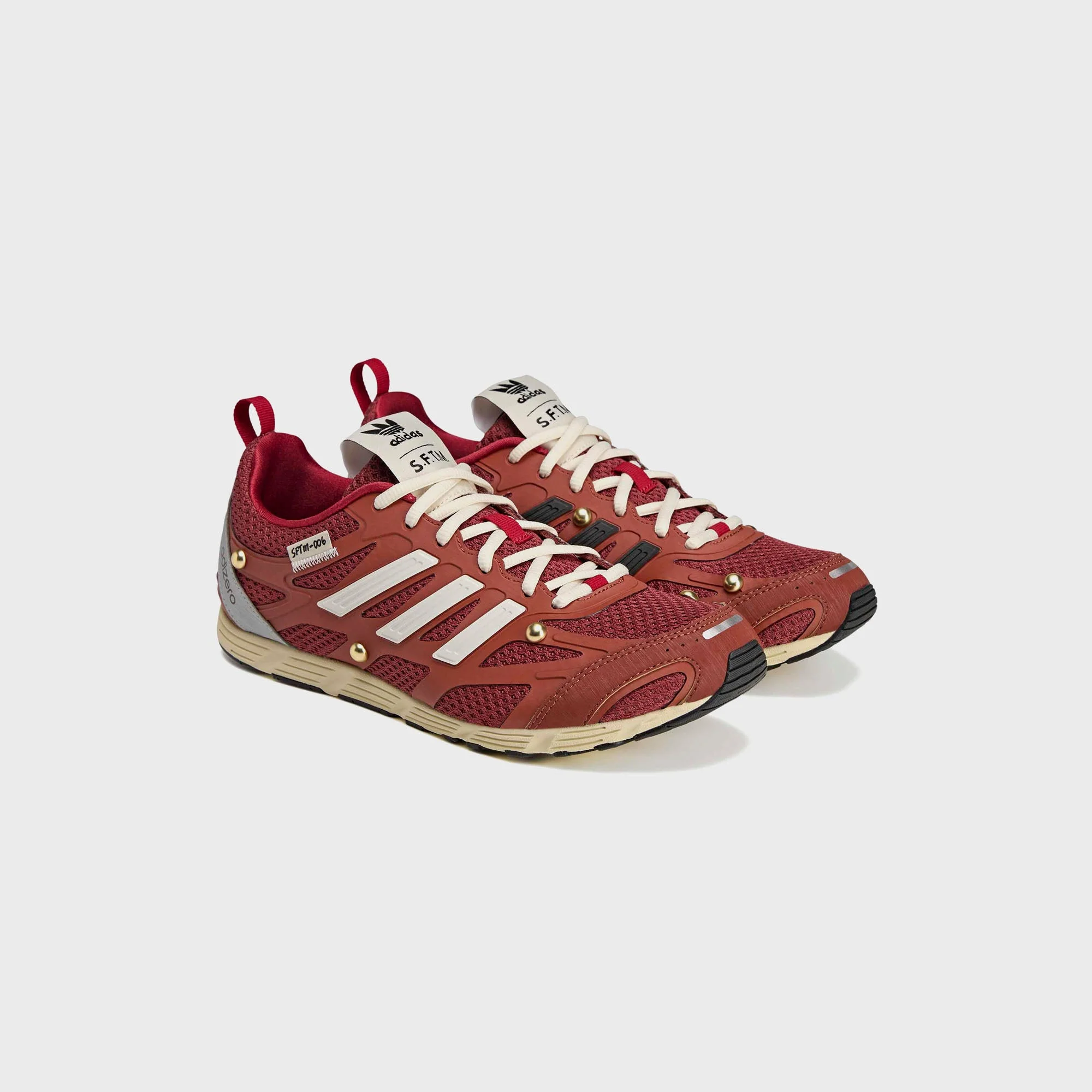 adidas x Song for the Mute Adizero PR - Legacy Red / Cream White / Wild Sepia - Image 2