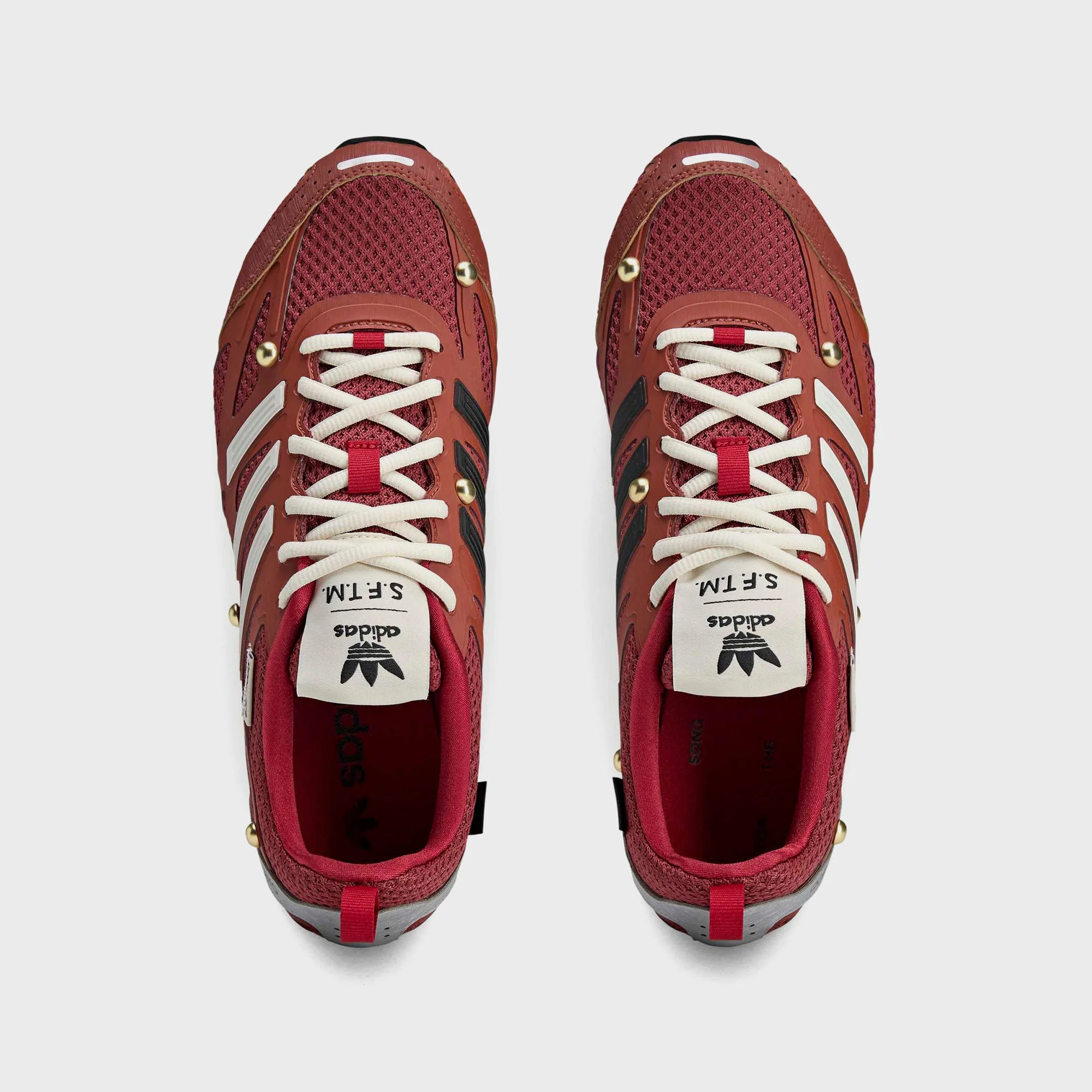 adidas x Song for the Mute Adizero PR - Legacy Red / Cream White / Wild Sepia - Image 4