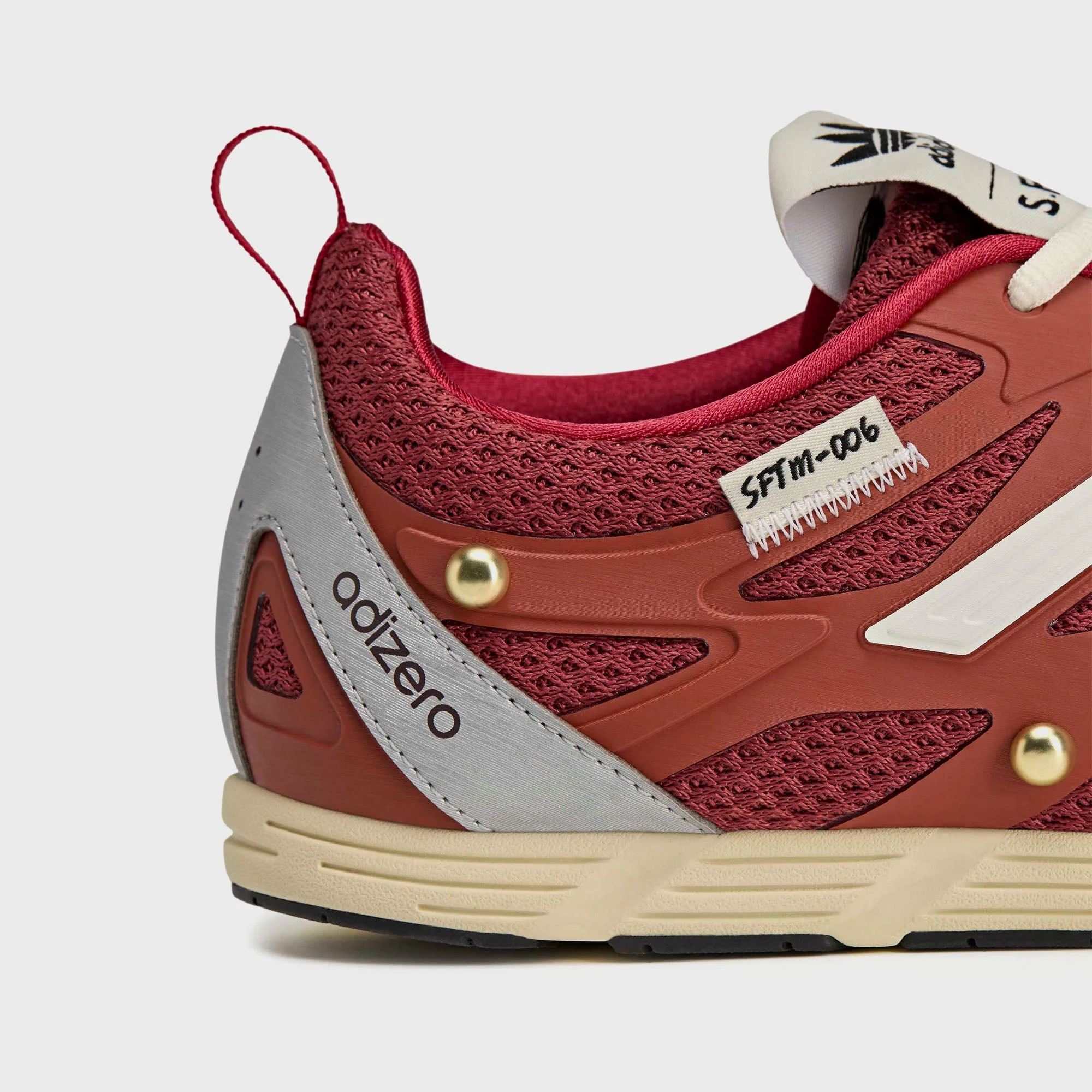 adidas x Song for the Mute Adizero PR - Legacy Red / Cream White / Wild Sepia - Image 7