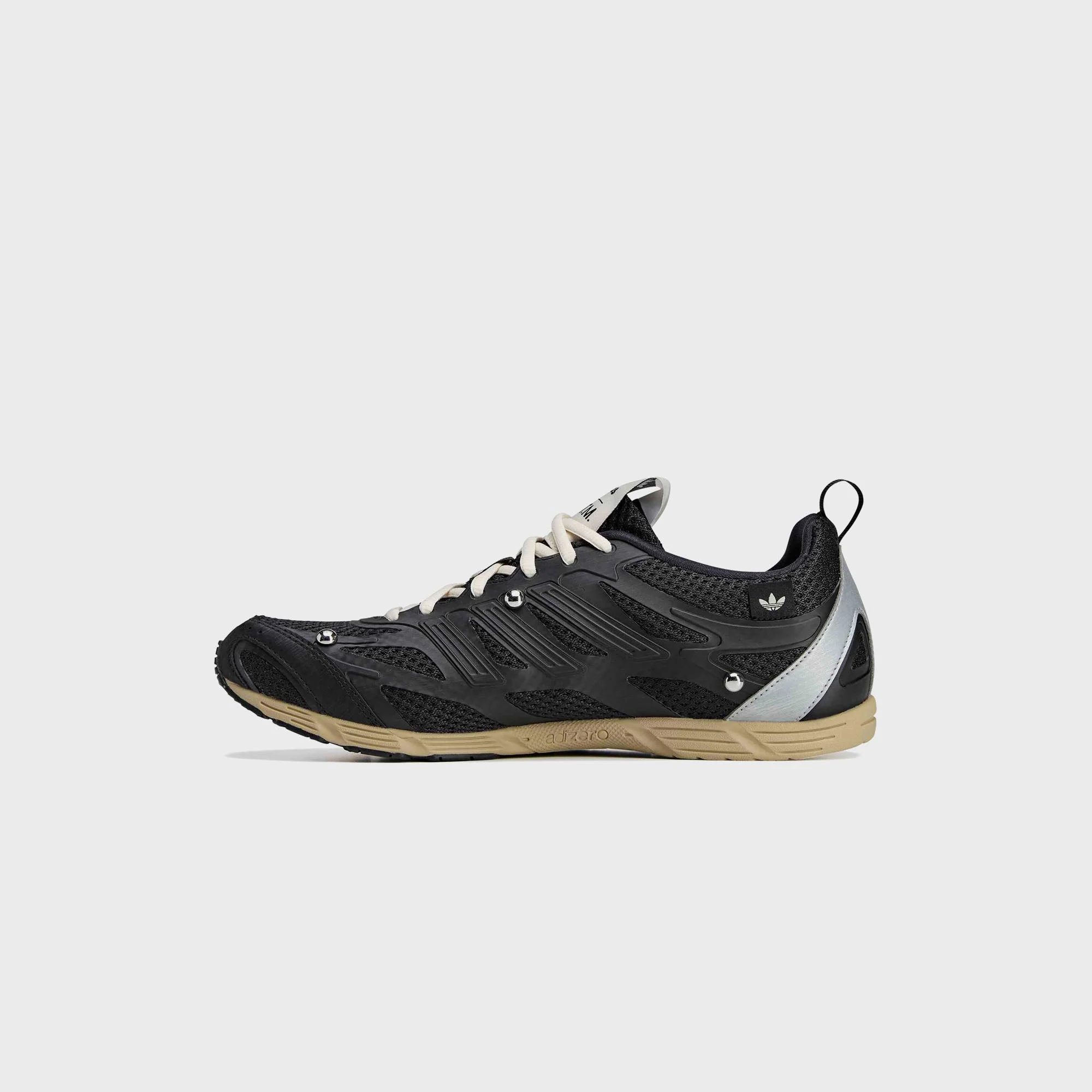 adidas x Song for the Mute Adizero PR - Core Black / Cream White / Silver Metallic - Image 5