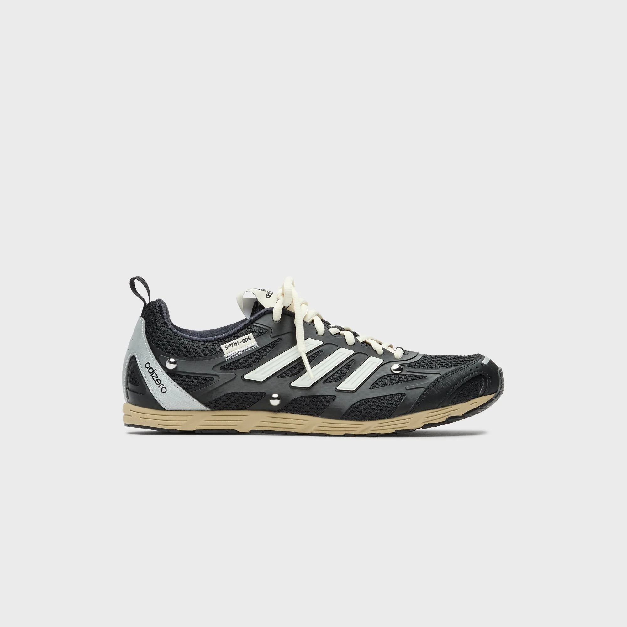 adidas x Song for the Mute Adizero PR - Core Black / Cream White / Silver Metallic - Image 9