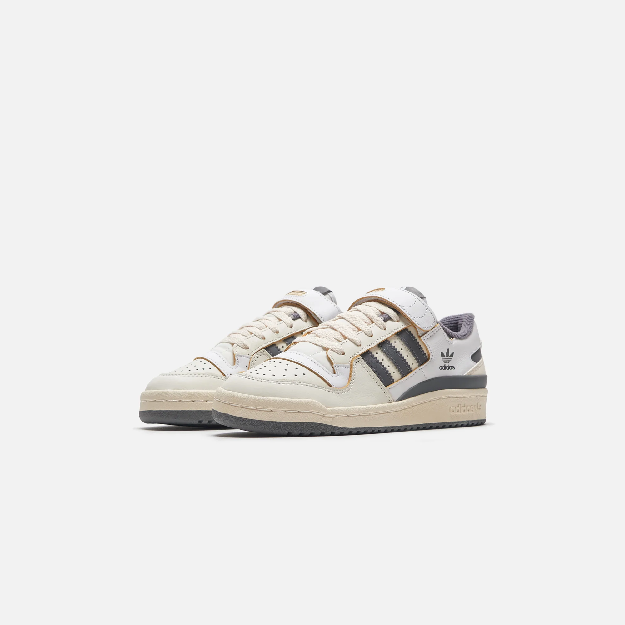 adidas WMNS Forum 84 Low - Off White / Grey / Footwear White - Image 3