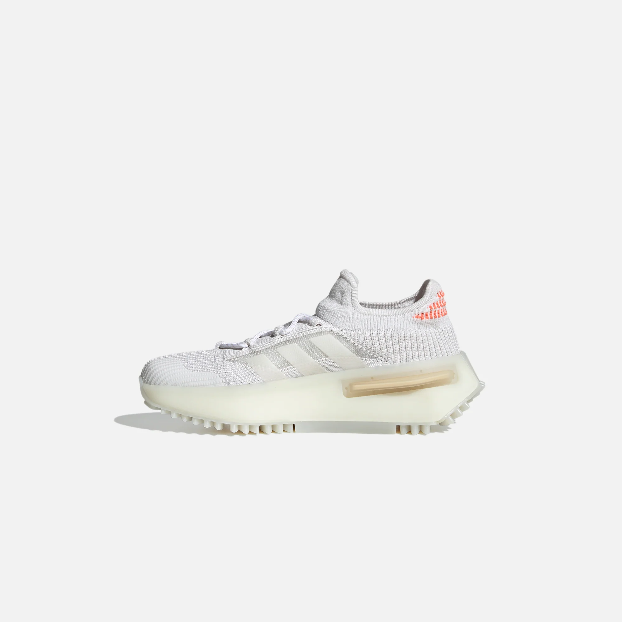 adidas WMNS NMD S1 - White / Off White / Coral Fusion - Image 3