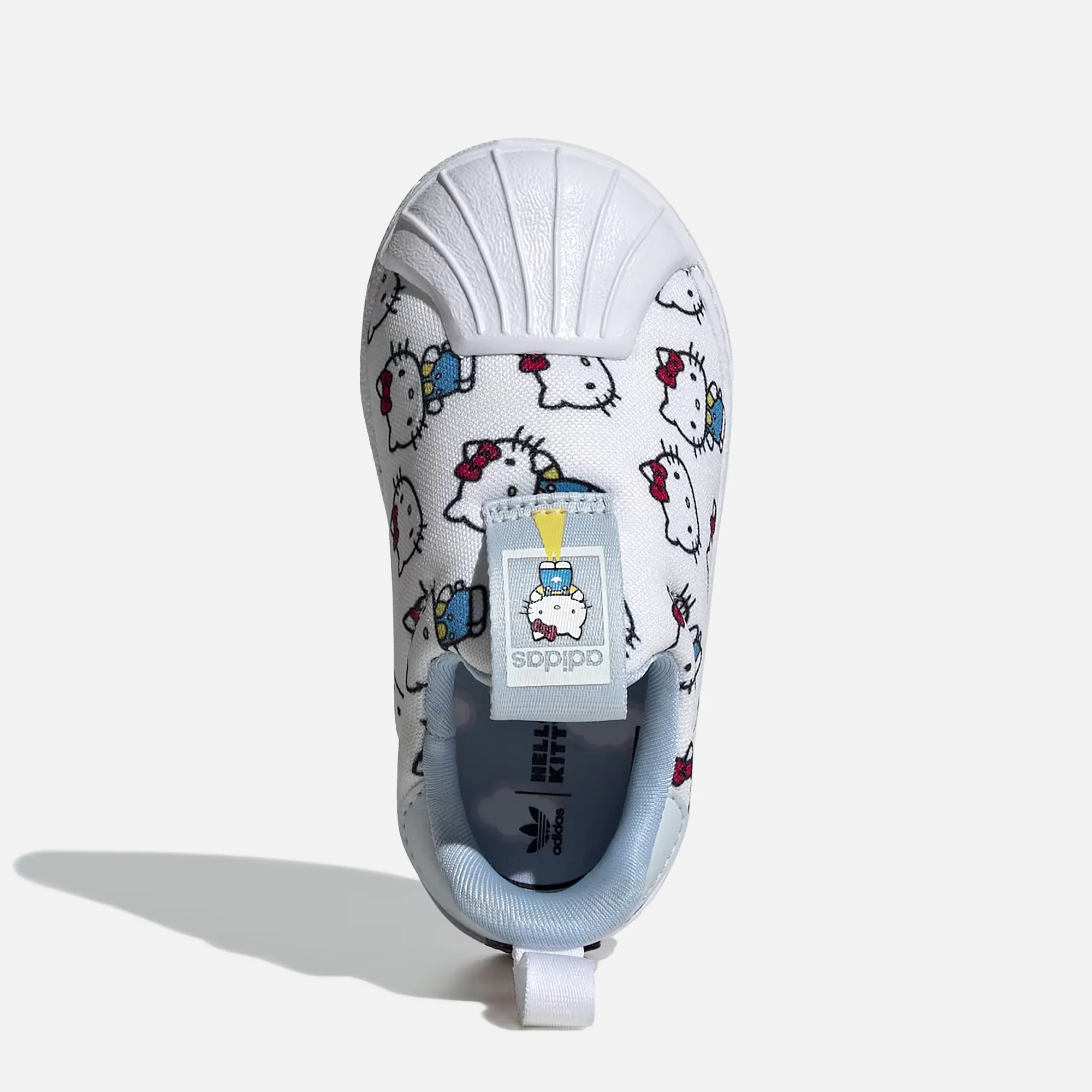 adidas x Hello Kids Kitty Superstar 360 - Cloud White / Halo Blue / Glow Blue - Image 5