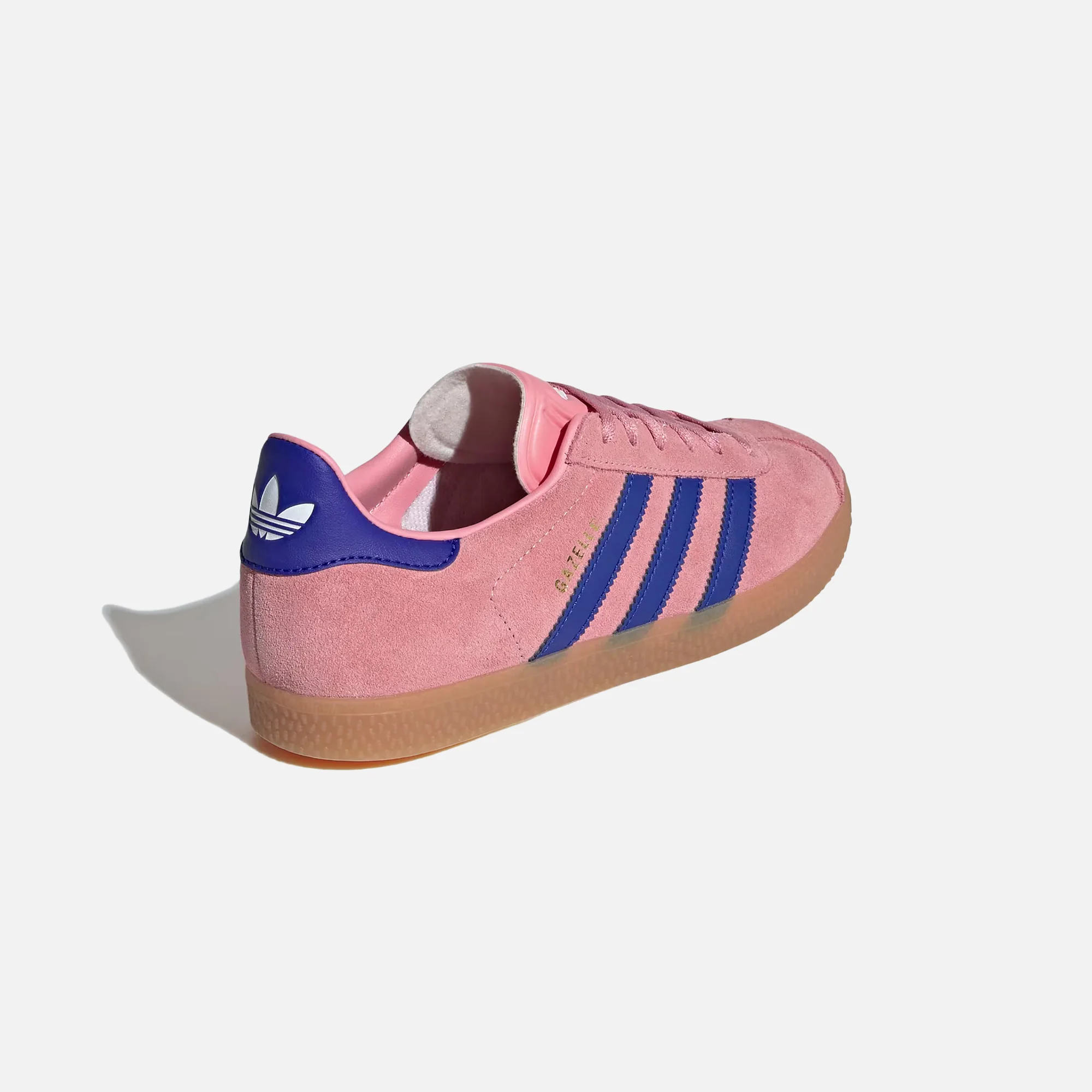 adidas Junior Gazelle - Semi Pink Spark / Lucid Blue - Image 3