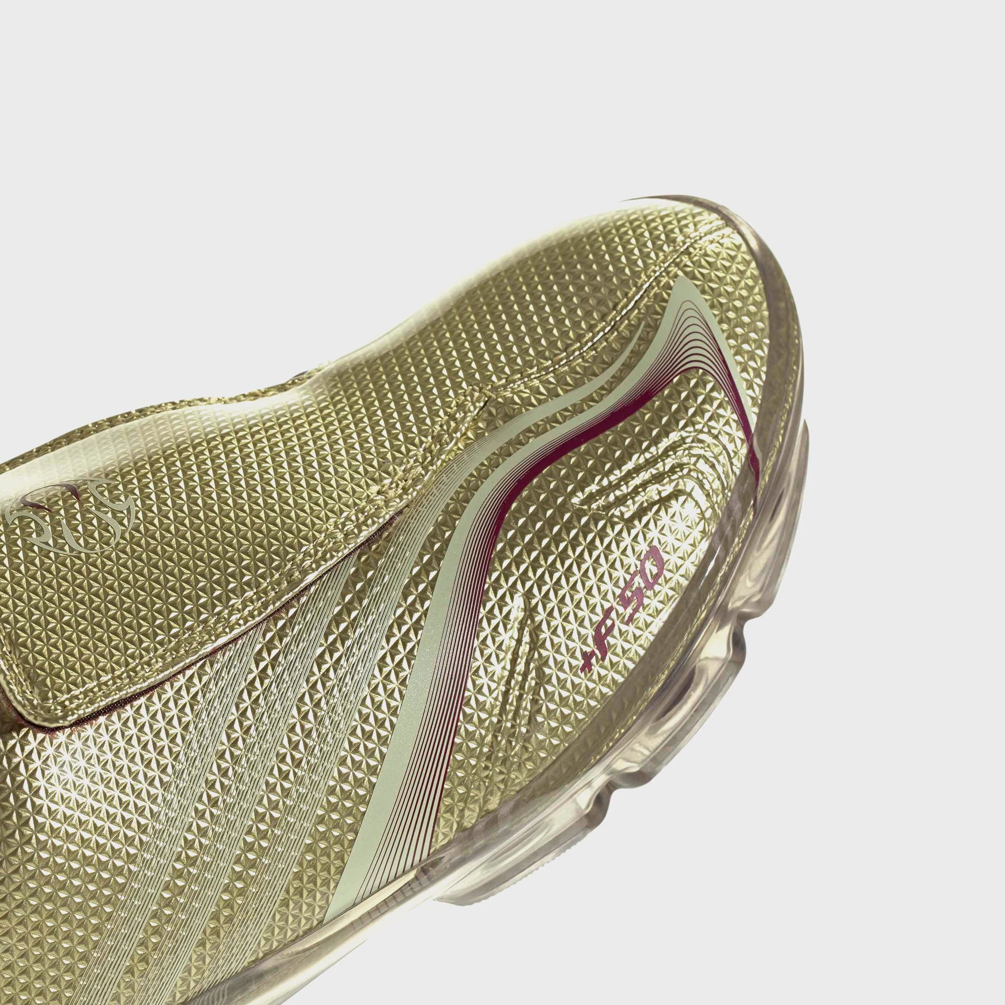 adidas WMNS F50 - Gold Metallic / Ice Gold Metallic / Maroon - Image 7