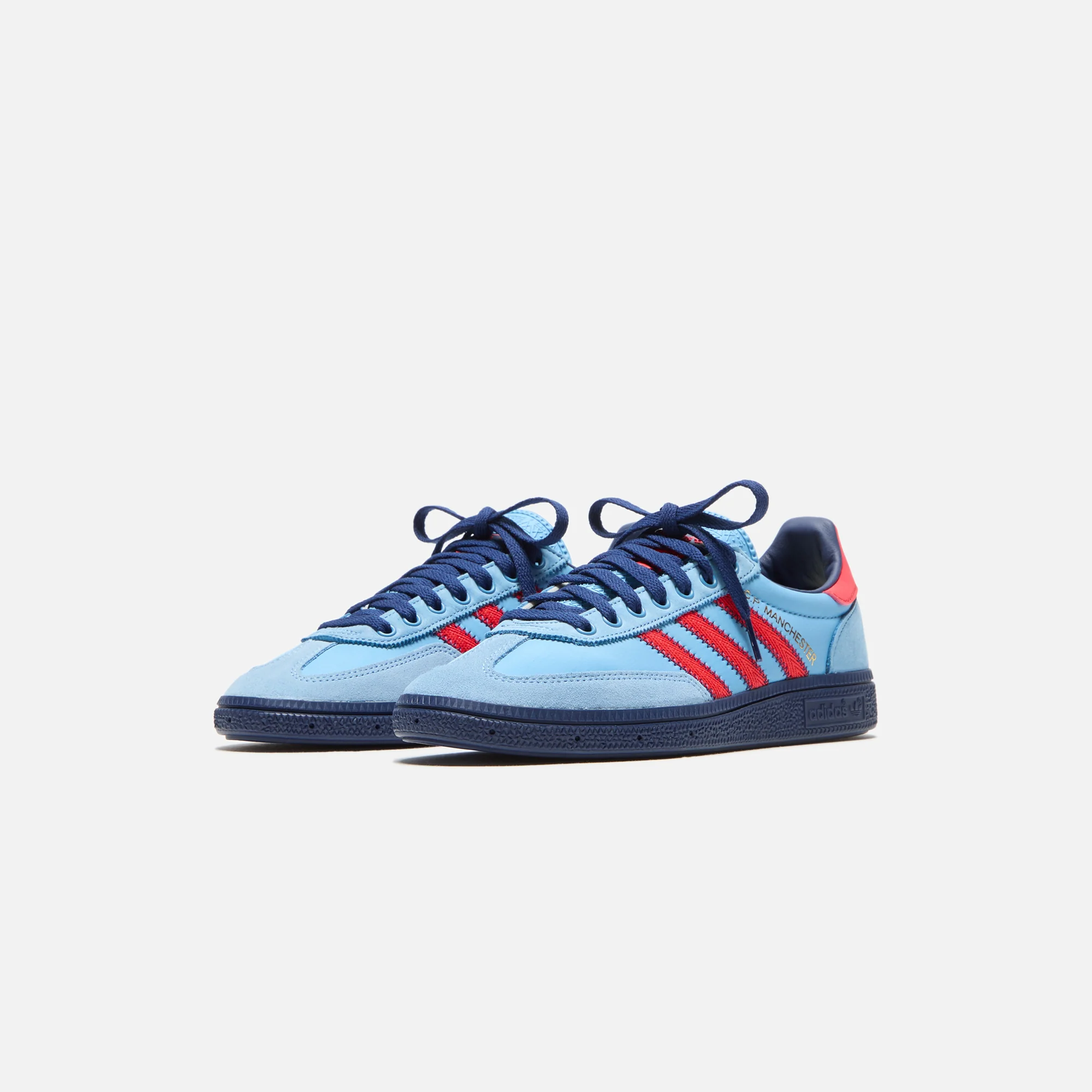 adidas x C.P. Company Manchester SPZL - Light Blue / Bright Red - Image 2