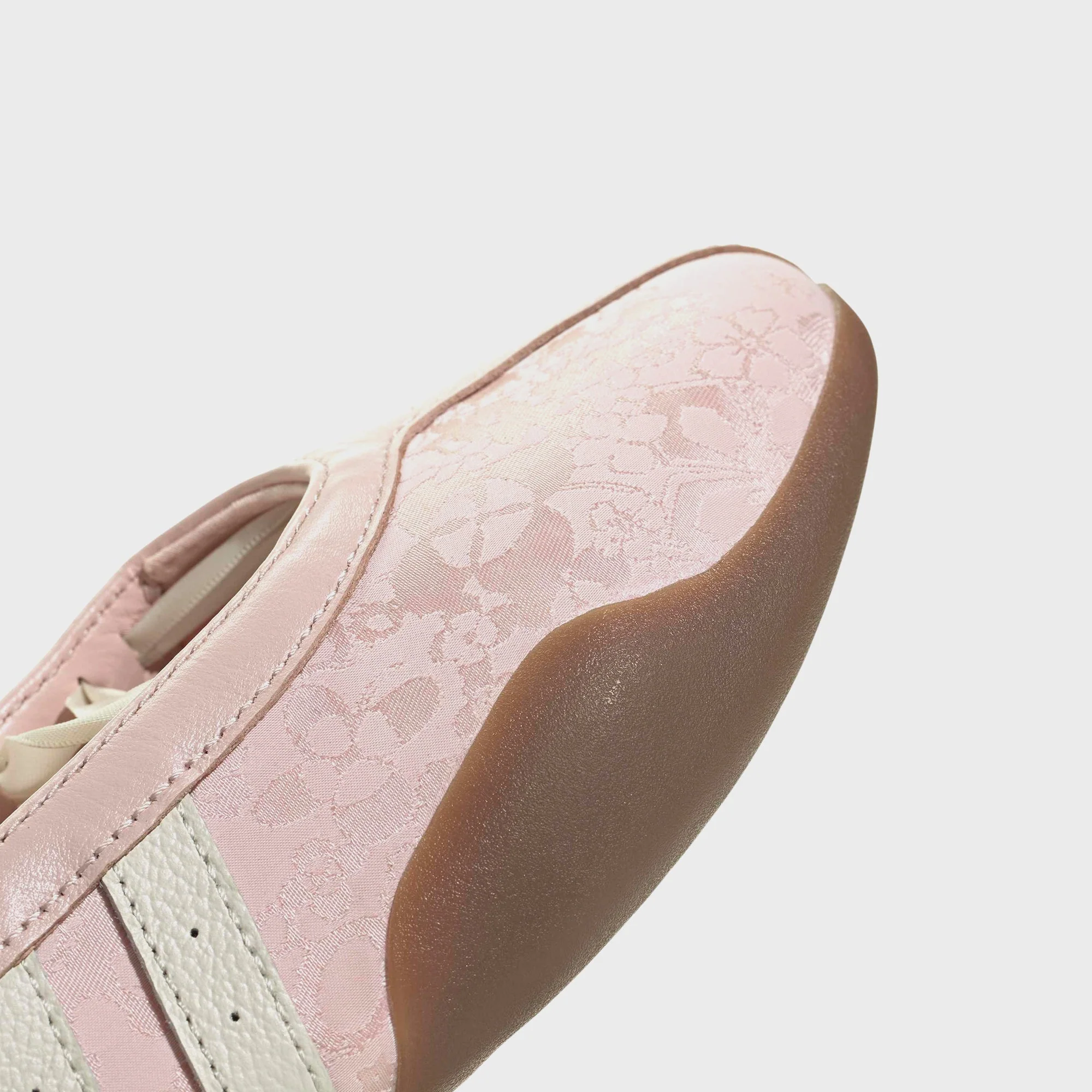 adidas x Liberty London WMNS Taekwondo Mei Ballet - Sand Pink / Off White / Gum - Image 4