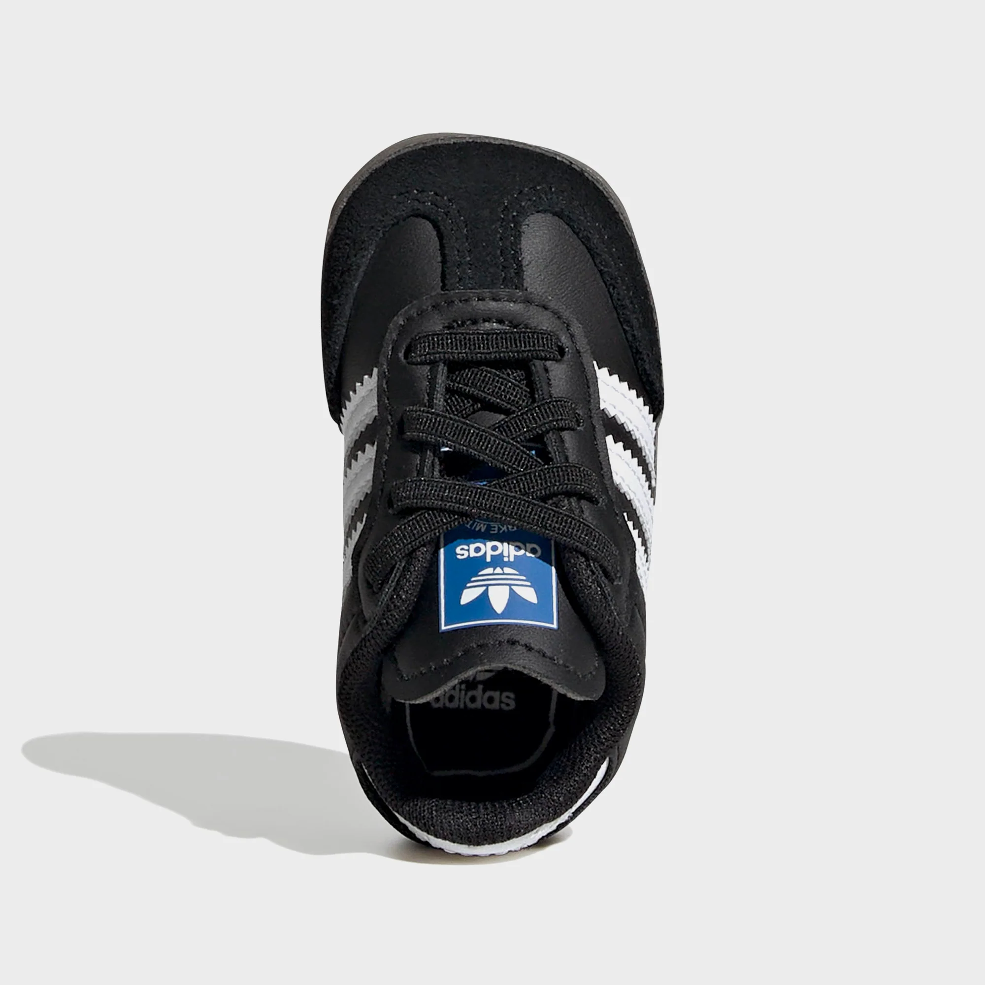 adidas Samba Crib - Core Black / Cloud White / Blue Bird - Image 3