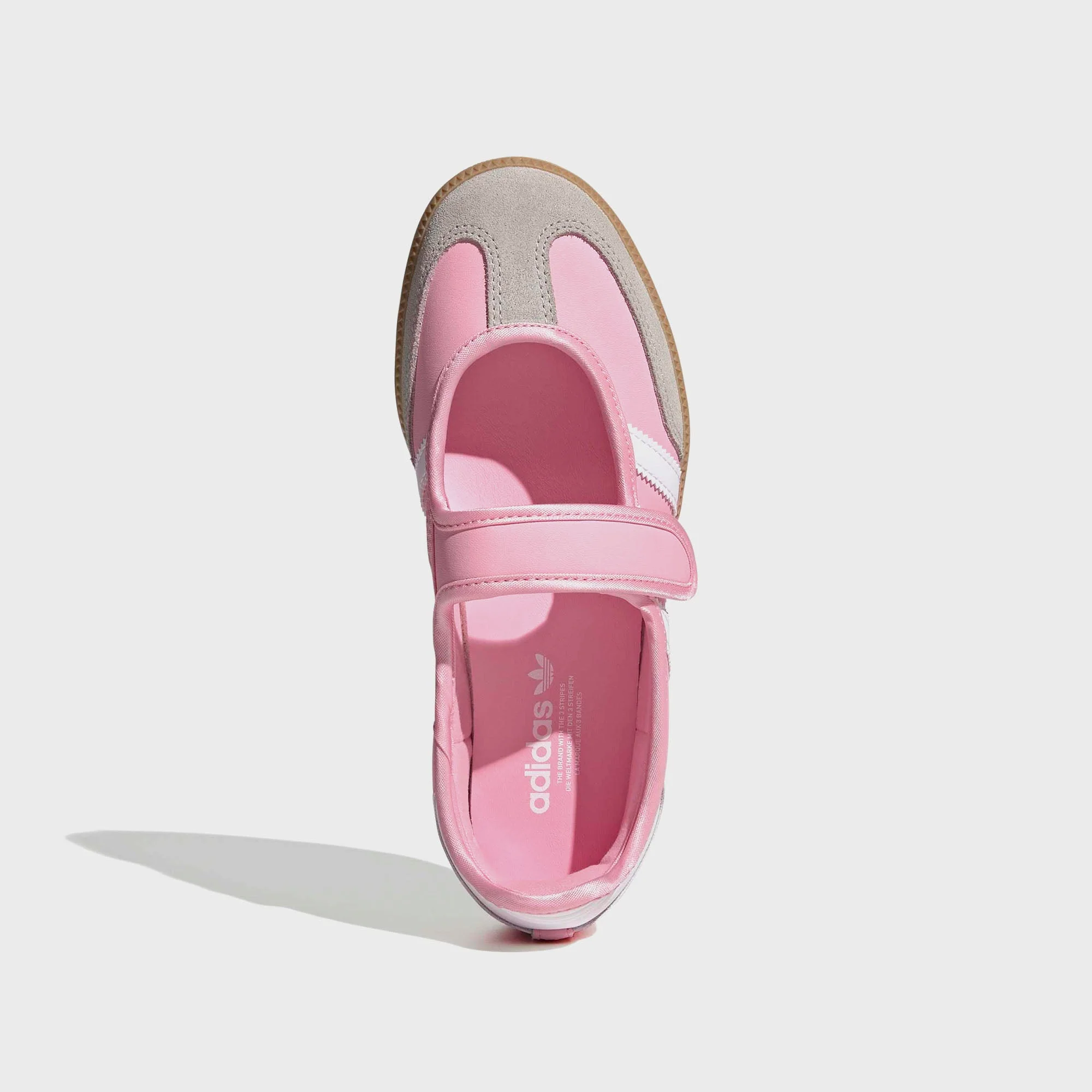 adidas GS Samba Jane - Light Pink / Cloud White / Gum - Image 3