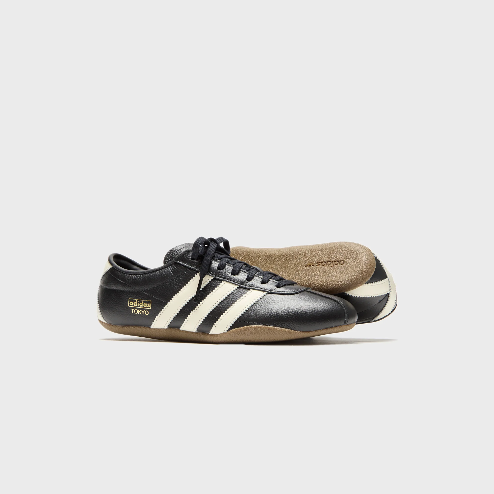 adidas WMNS Tokyo - Core Black / Off White / Gold Metallic - Image 4