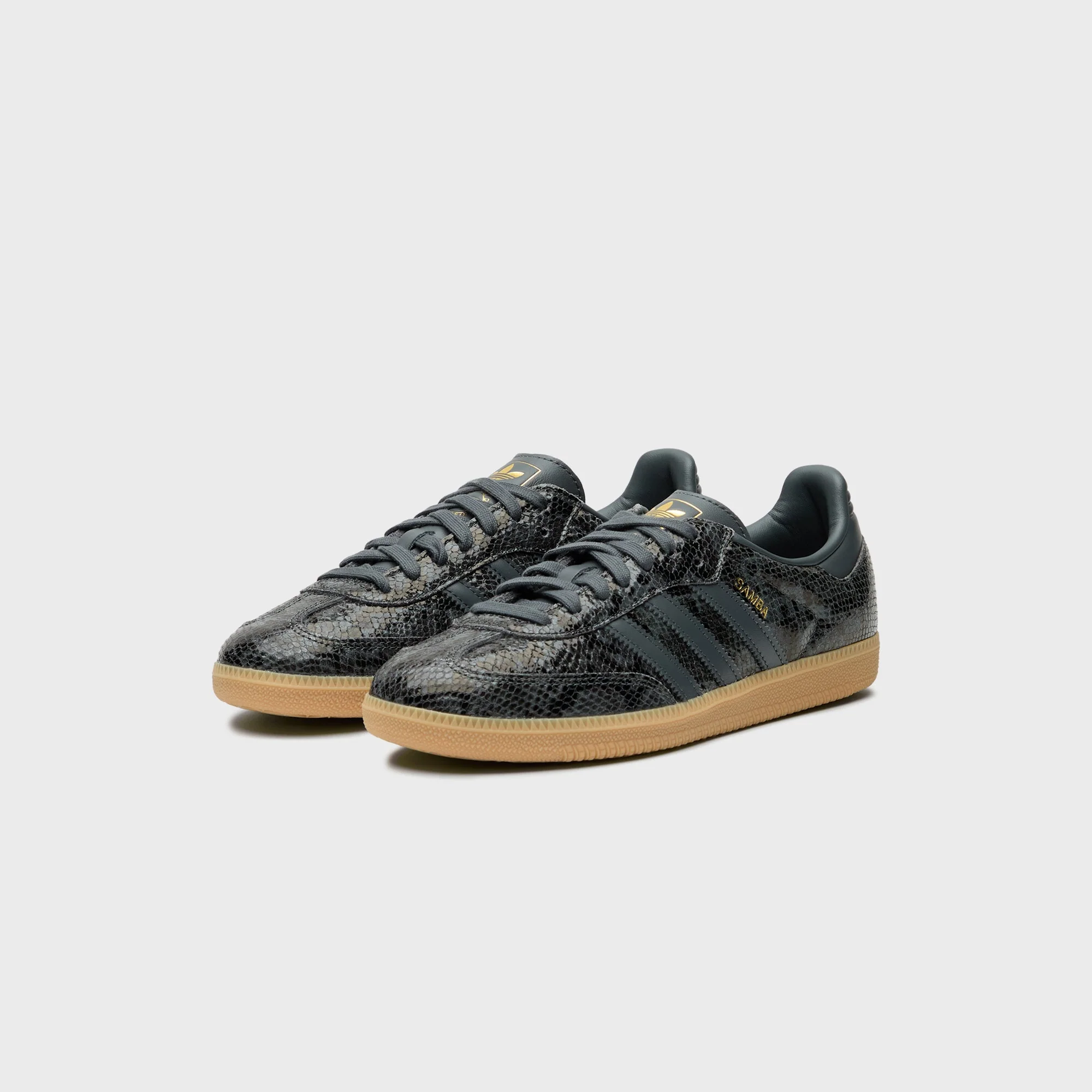 adidas WMNS Samba OG - Core Black / Grey Six / Gum 3 - Image 2