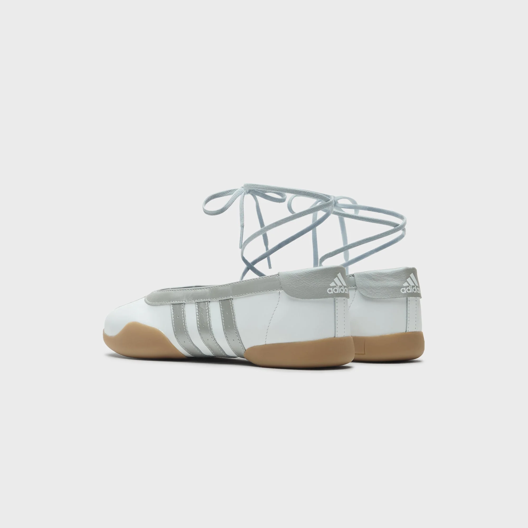 adidas WMNS Taekwondo Mei Ballet - Cloud White / Silver Metallic / Gum - Image 4