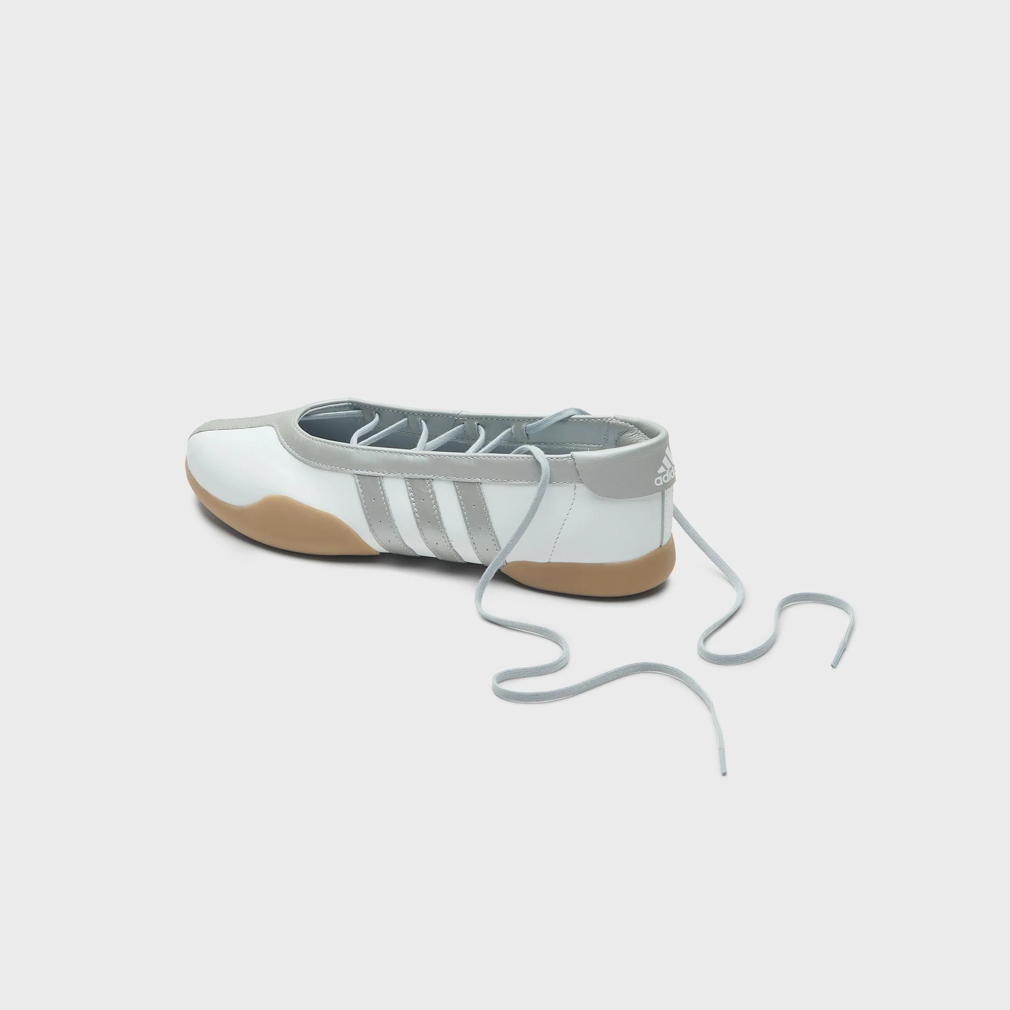 adidas WMNS Taekwondo Mei Ballet - Cloud White / Silver Metallic / Gum - Image 5