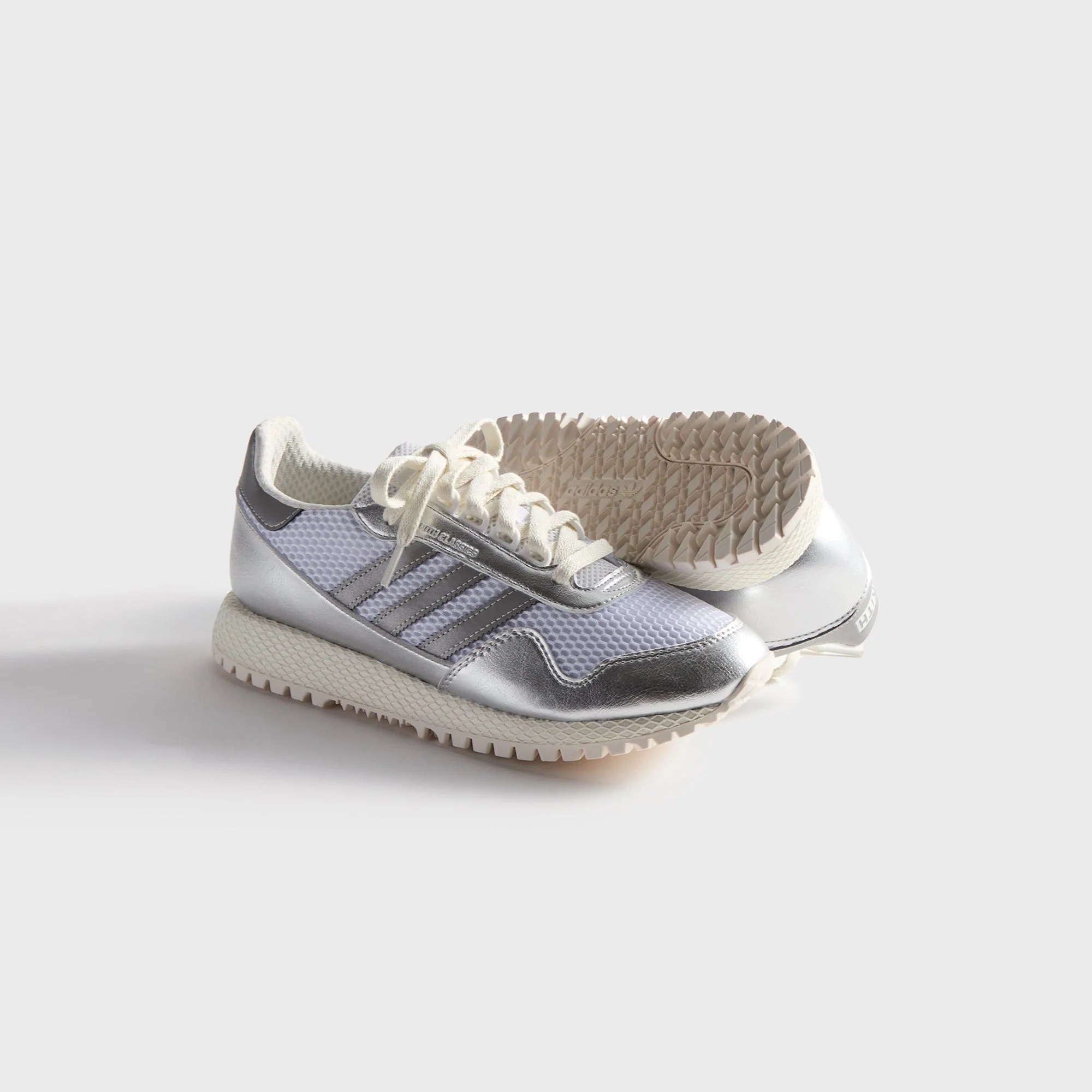 Kith for adidas New York - White / Navy Blazer / Silver Metallic - Image 10