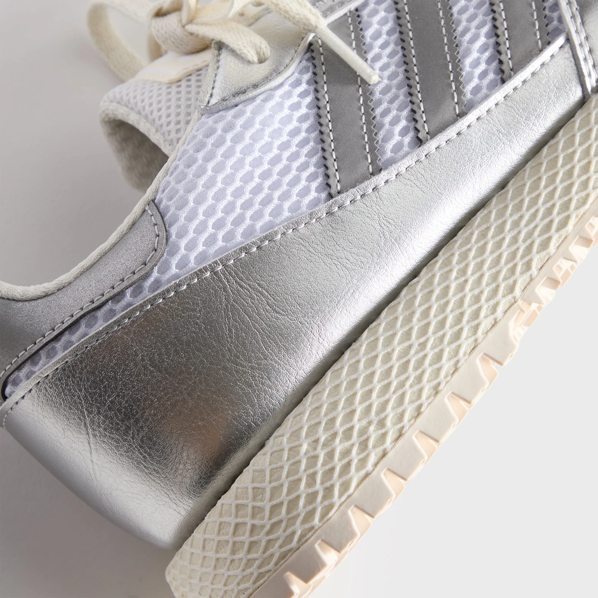 Kith for adidas New York - White / Navy Blazer / Silver Metallic - Image 8