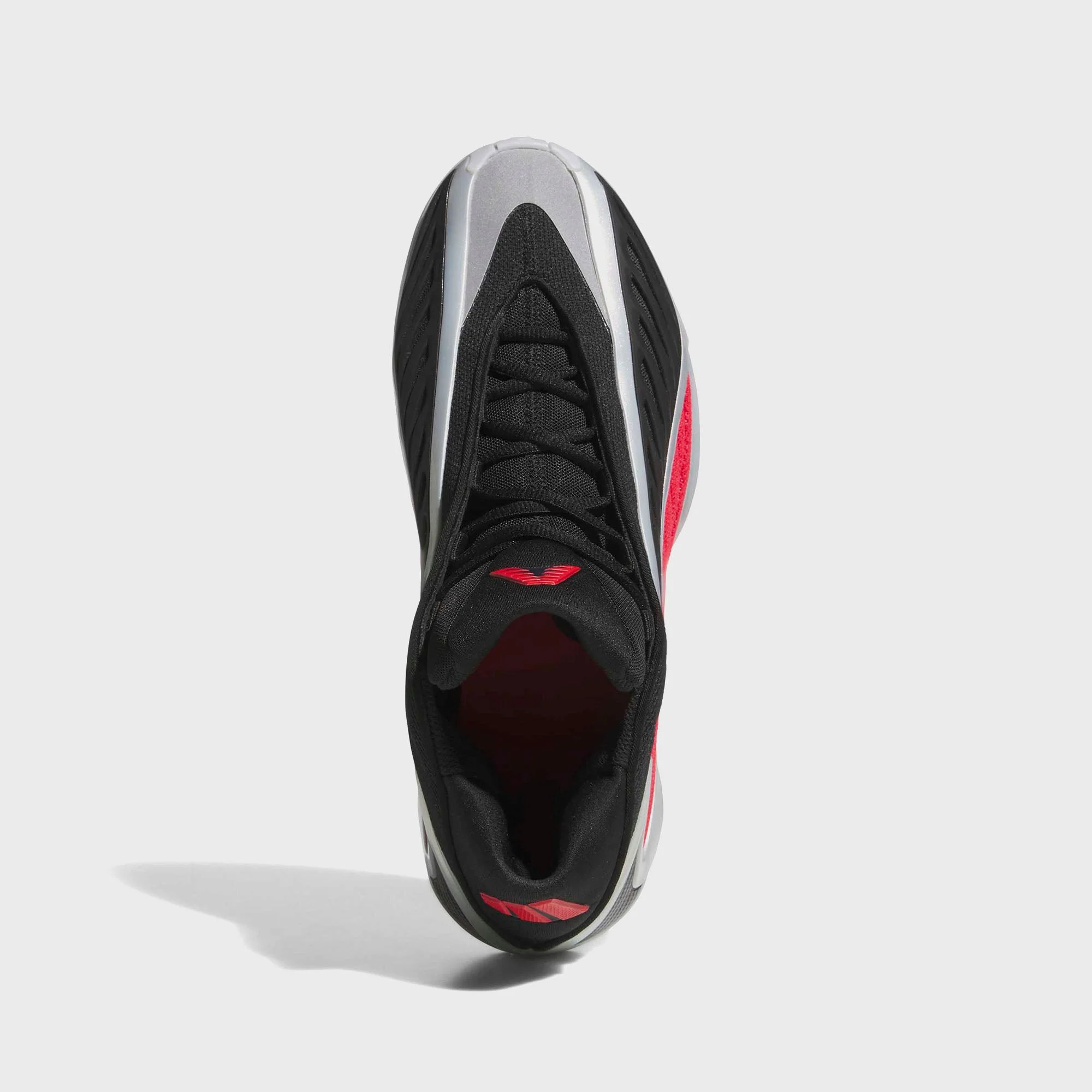 adidas x Anthony Edwards AE 2 - Silver Metallic / Pure Ruby / Core Black - Image 4