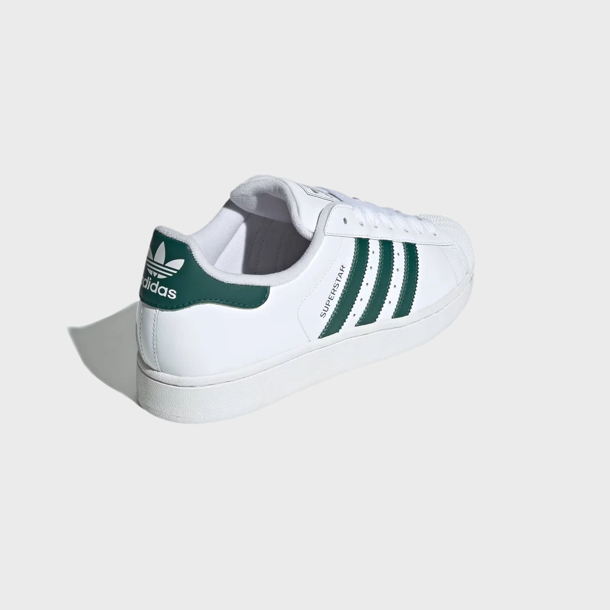 adidas Superstar II - Cloud White / Collegiate Green - Image 5