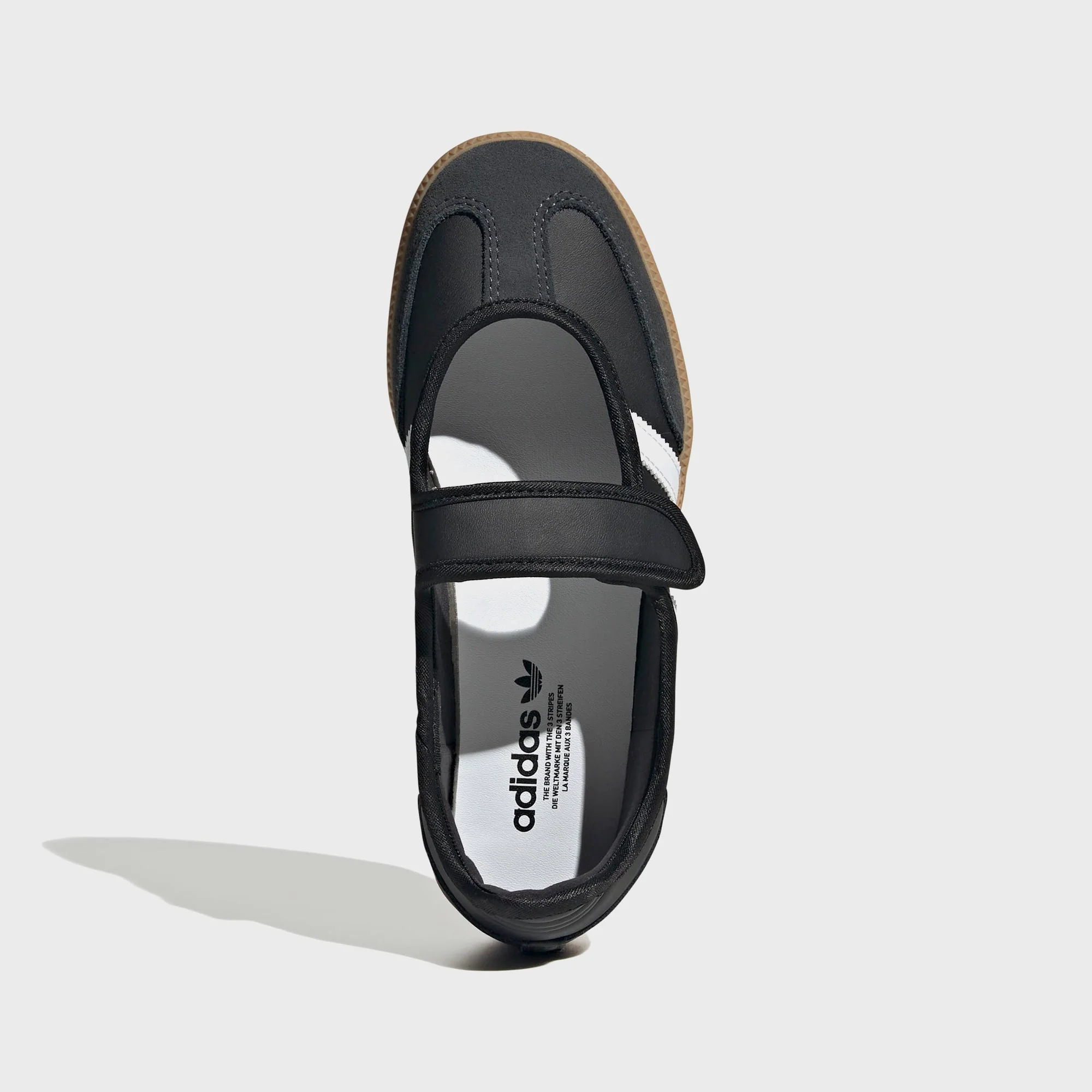adidas Junior Samba Jane - Core Black / White / Gum 3 - Image 4