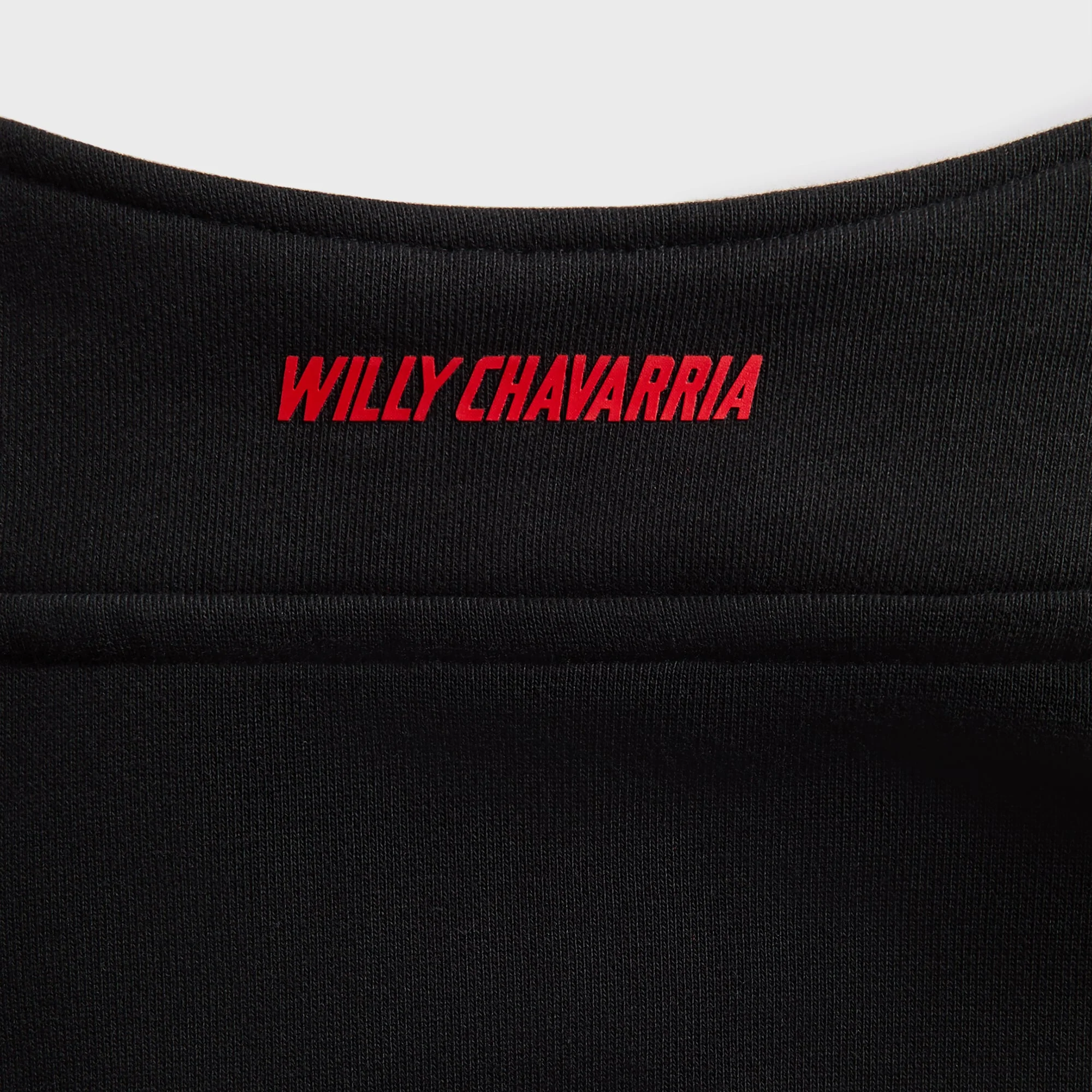adidas x Willy Chavarria Watsonville Sweater - Black / Vibrant Red - Image 3