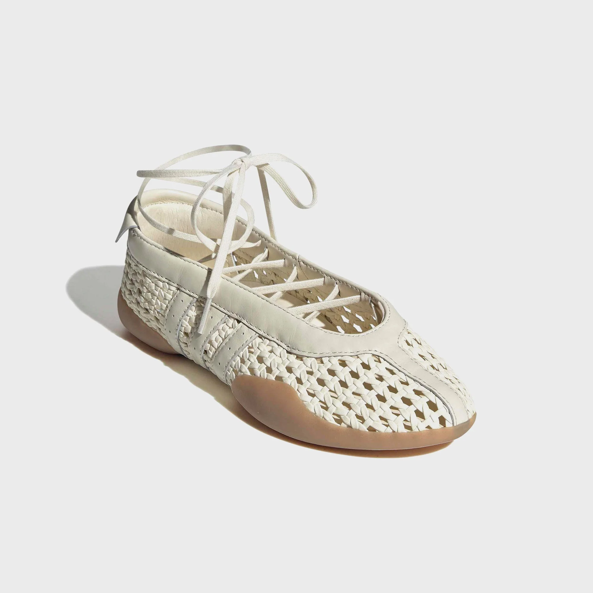 adidas WMNS Taekwondo Mei Ballet - Cream White / Cream White / Gum - Image 2