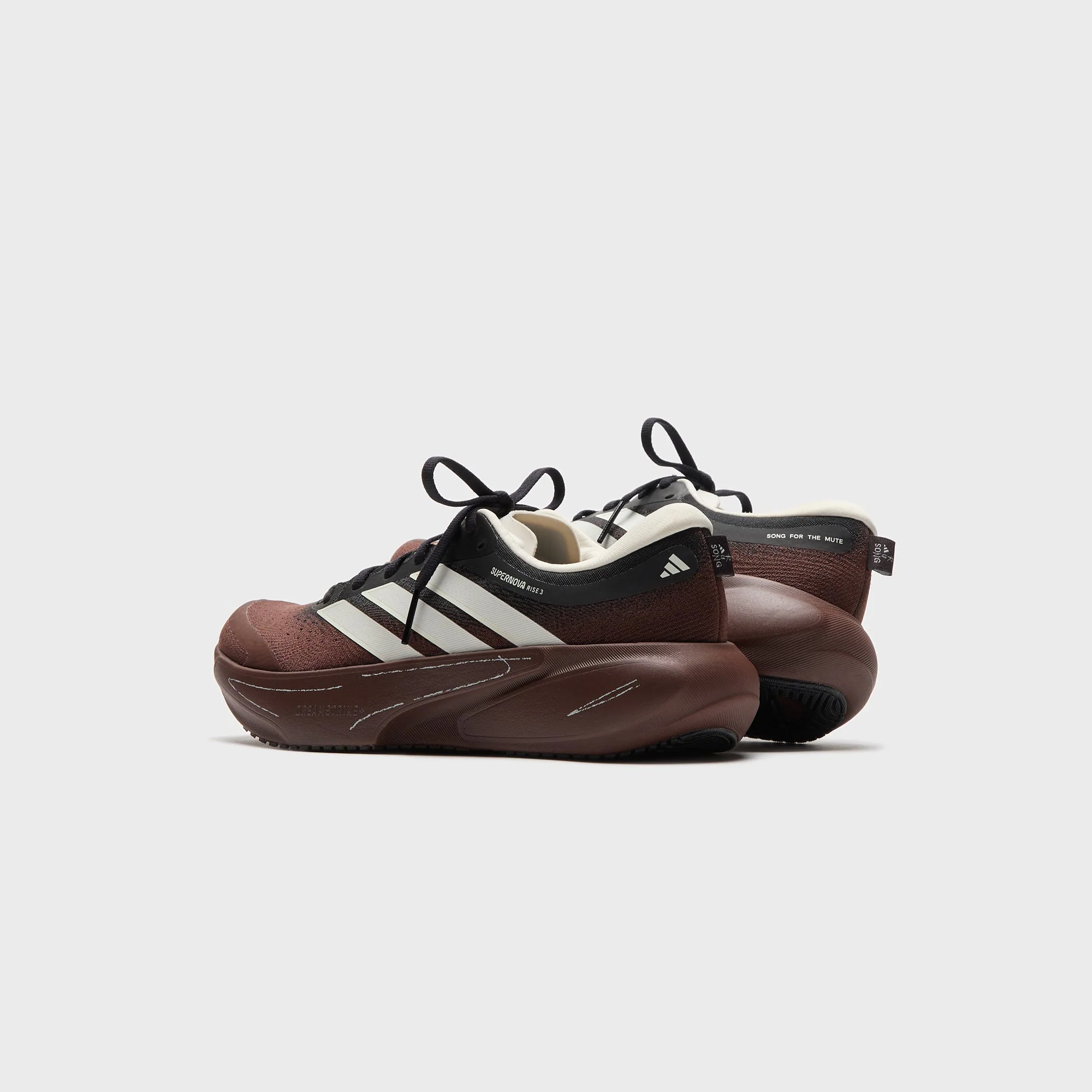 adidas x Song For The Mute WMNS Supernova Rise 3 - Auburn / Chalk White / Core Black - Image 3