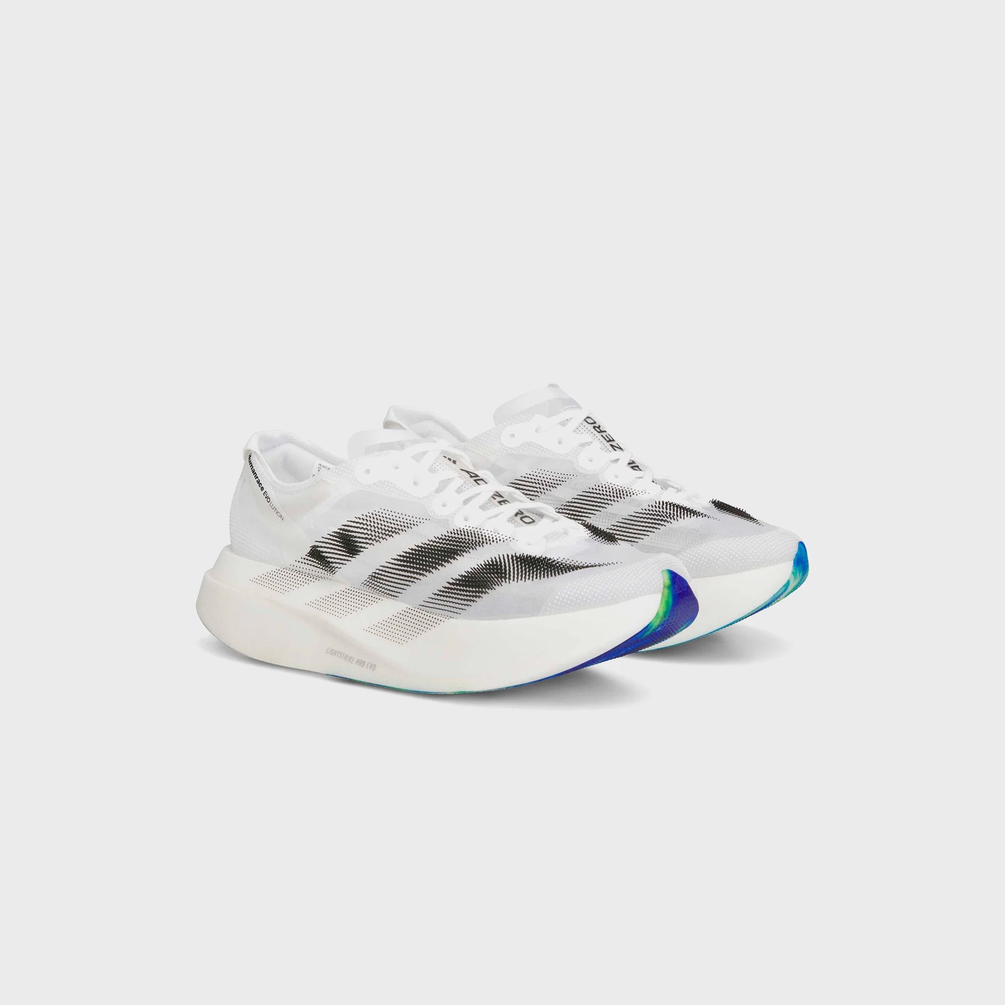 adidas x Pharrell Humanrace PW Adizero Pro Evo1 EVOLUTION - Cloud White / Cloud White / Core Black - Image 2