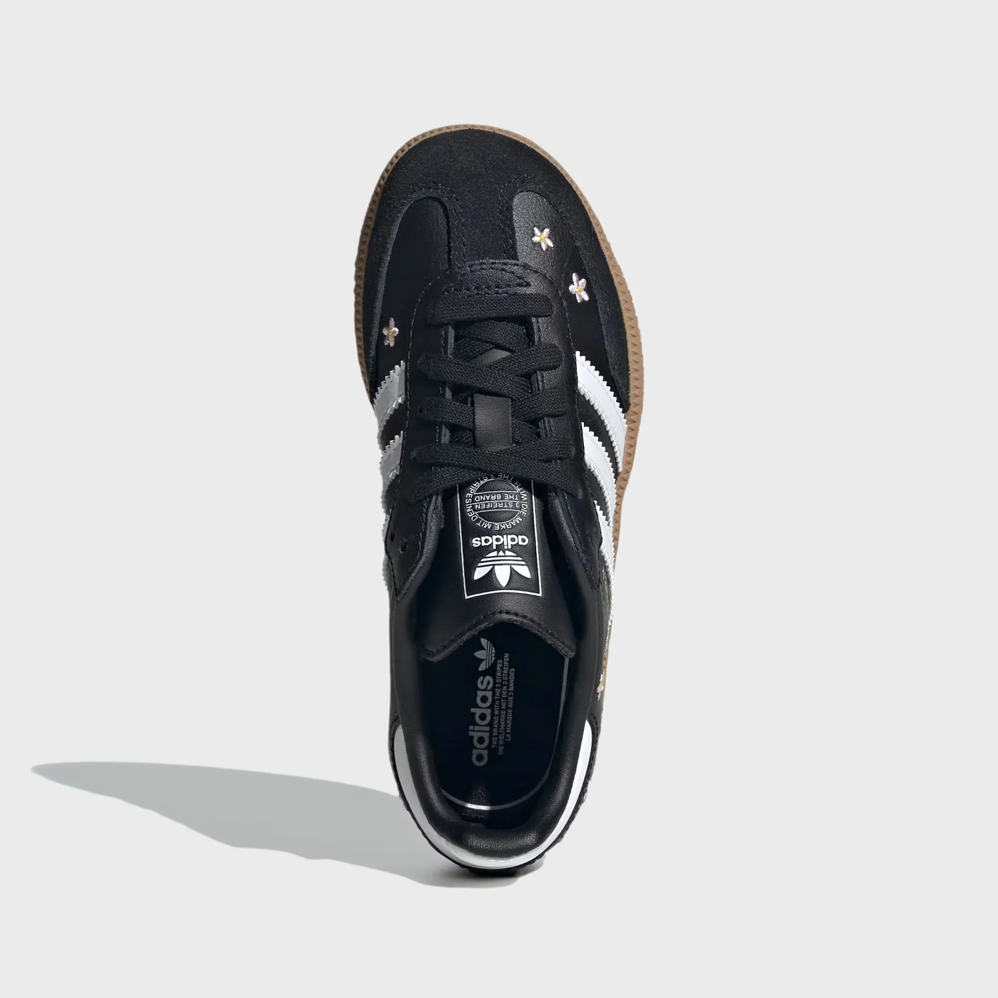 adidas Samba OG - Core Black / Cloud White / Gum - Image 4