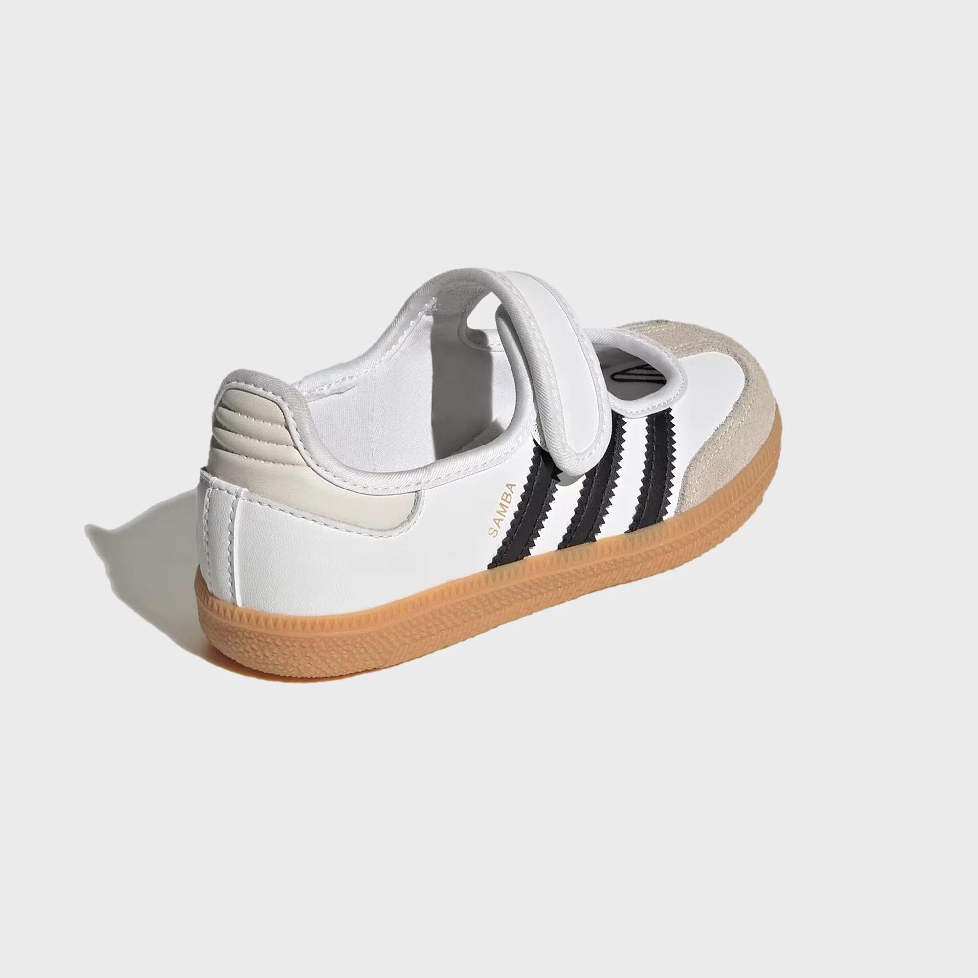 adidas GS Samba Jane - White / Core Black / Gum - Image 5