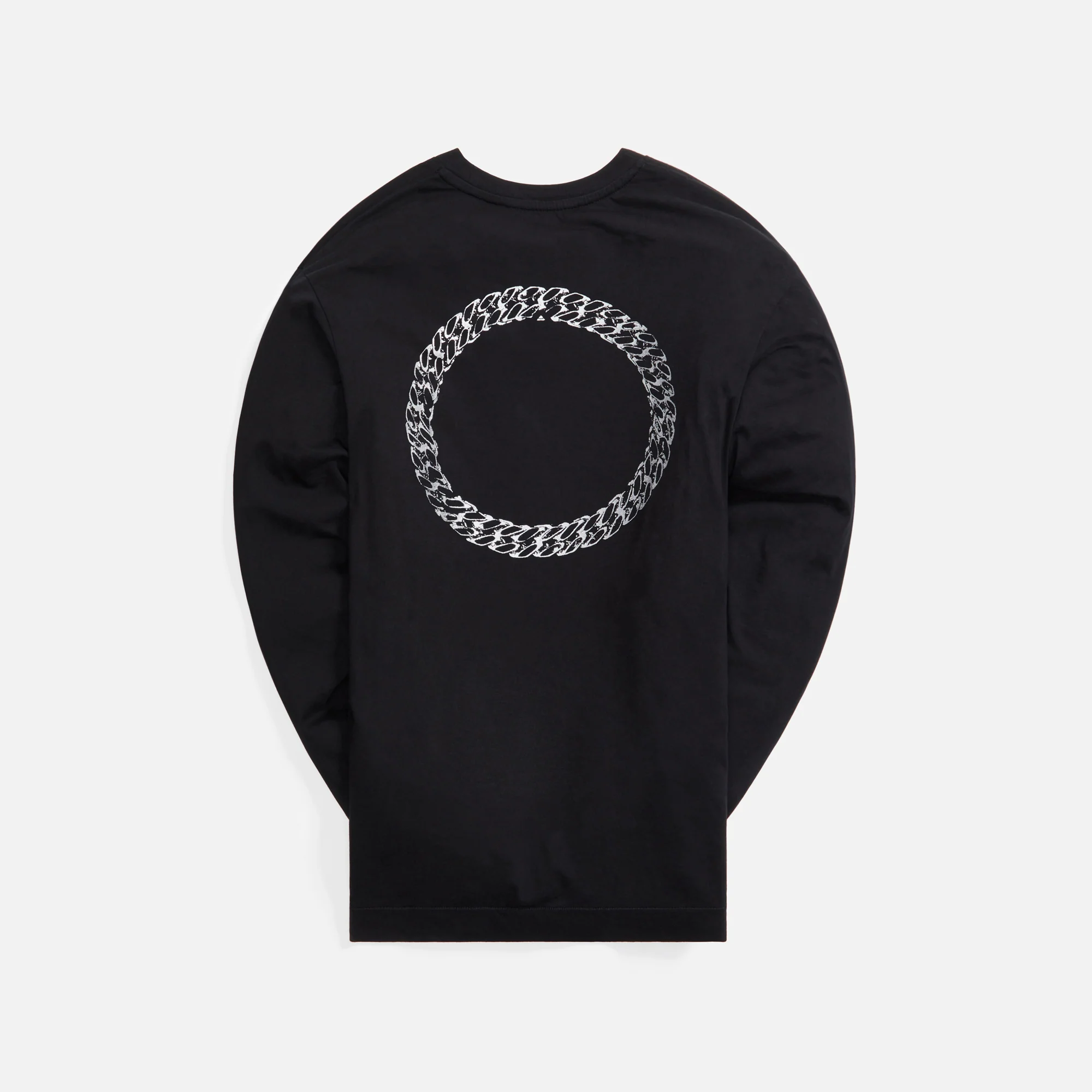 1017 Alyx 9SM L/S Tee w/ Prints - Black - Image 2
