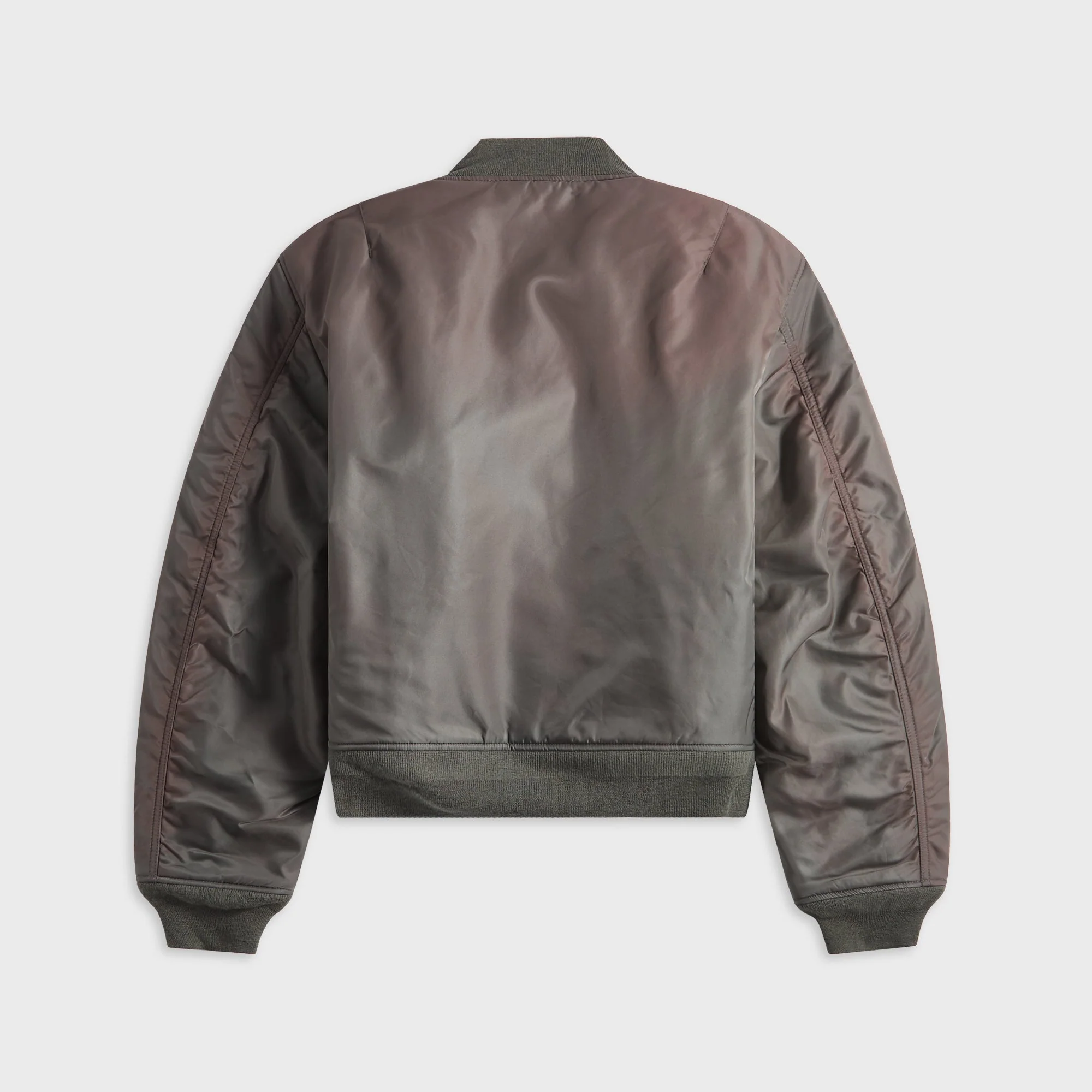 Acne Studios Washed Bomber Jacket - Stone Grey - Image 2