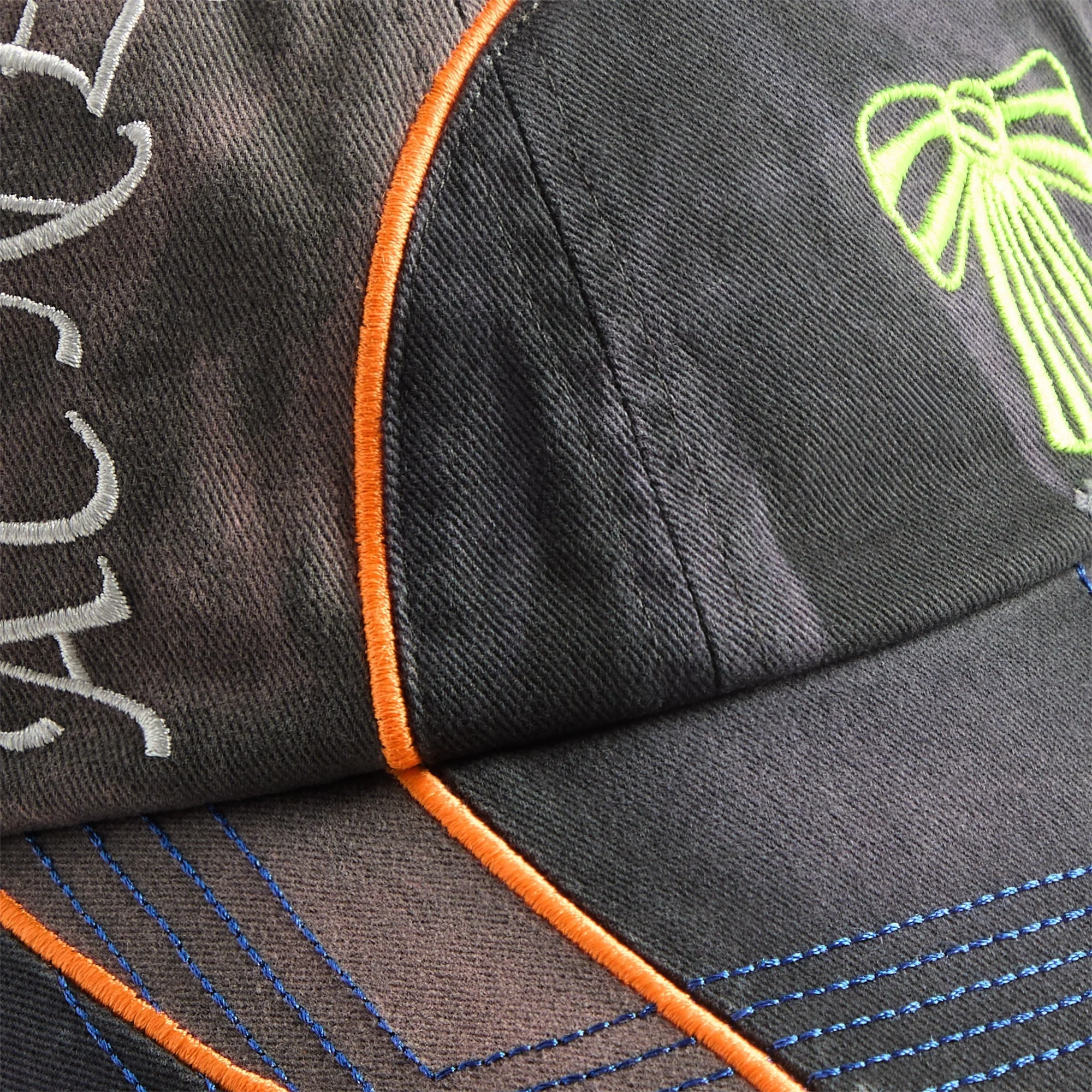 Acne Studios Embroidered Logo Cap - Black - Image 3
